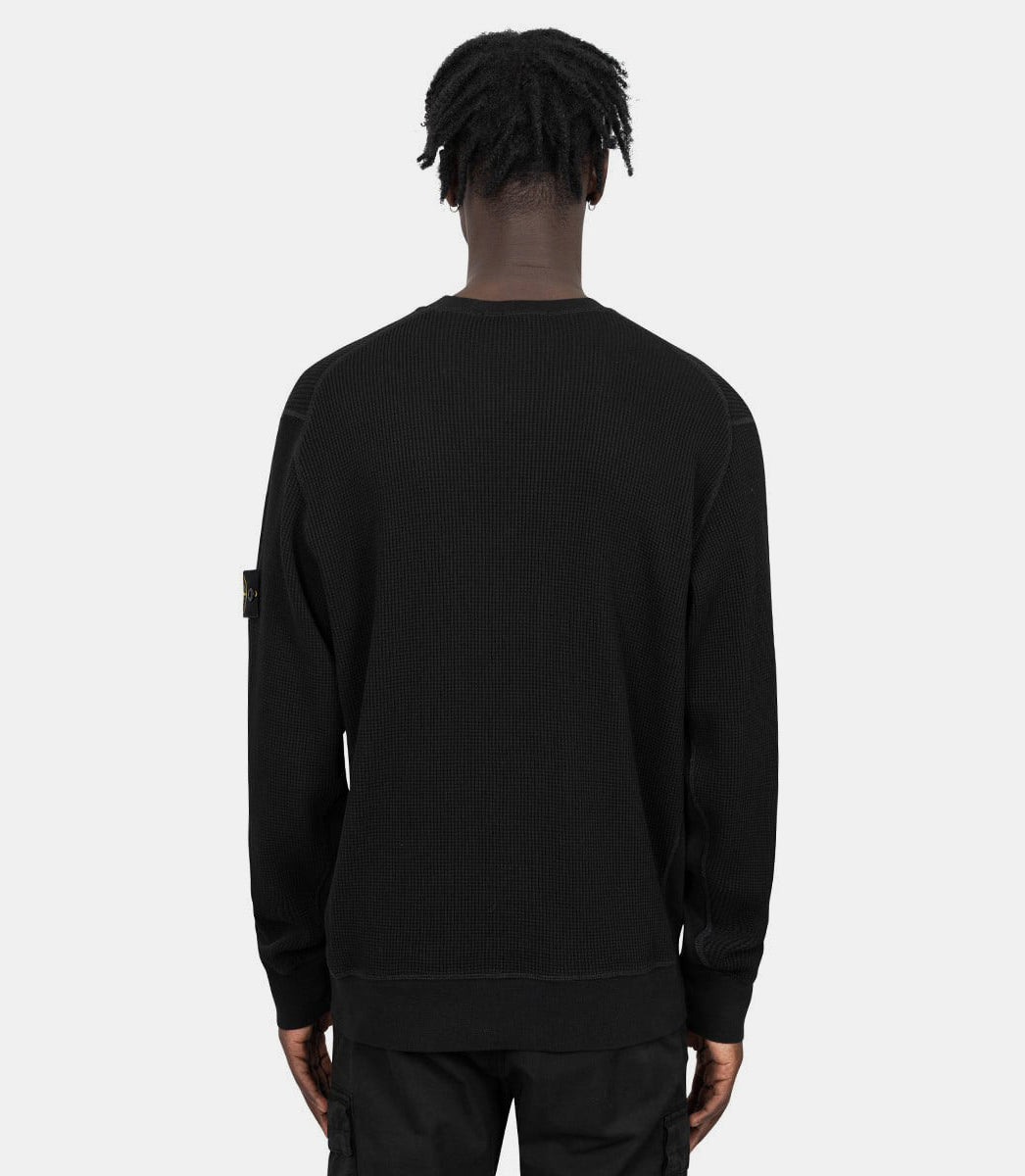 Sweat-shirt à détails côtelés - K1S156100008 - S0044 - V0029 - S - Stone island