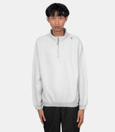 Sweat-shirt logo half zip-YBUW087FA56-S-Roa