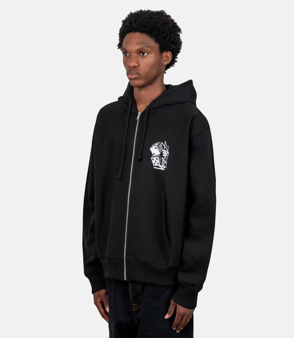 Sweat zippé à capuche tall dice-1975187-0001-S-Stüssy