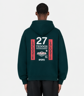 Sweatshirt à capuche oversize imprimé