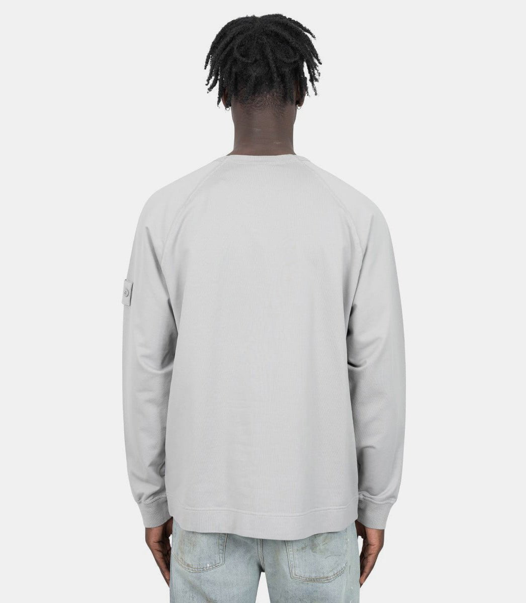 Sweatshirt à détails côtelés ghostK1S156100011 - S00F3 - V0064 - MStone island