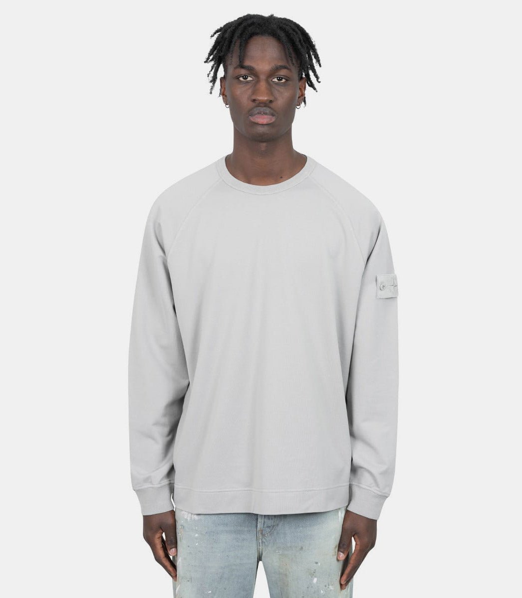 Sweatshirt à détails côtelés ghostK1S156100011 - S00F3 - V0064 - MStone island