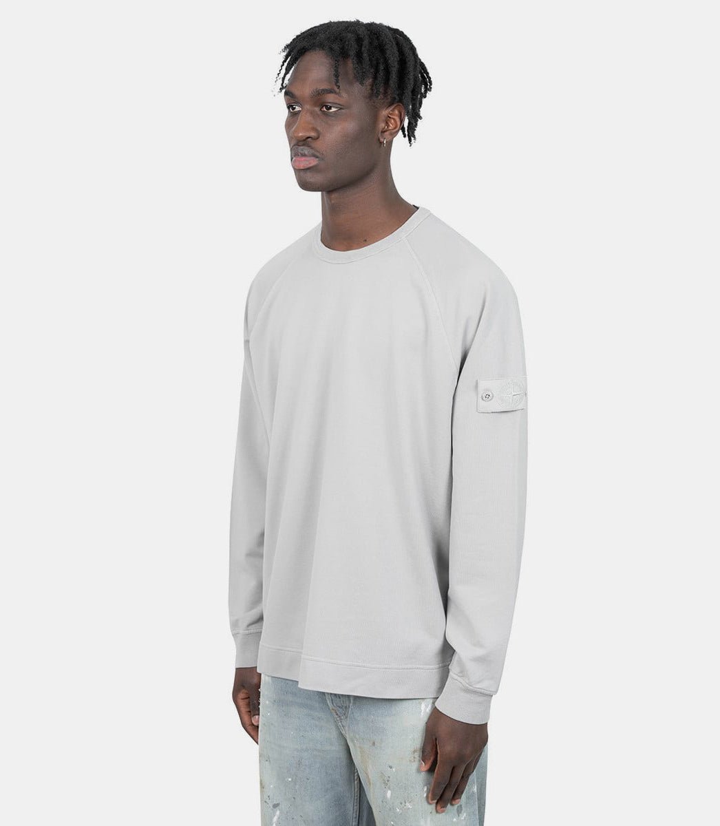 Sweatshirt à détails côtelés ghostK1S156100011 - S00F3 - V0064 - MStone island