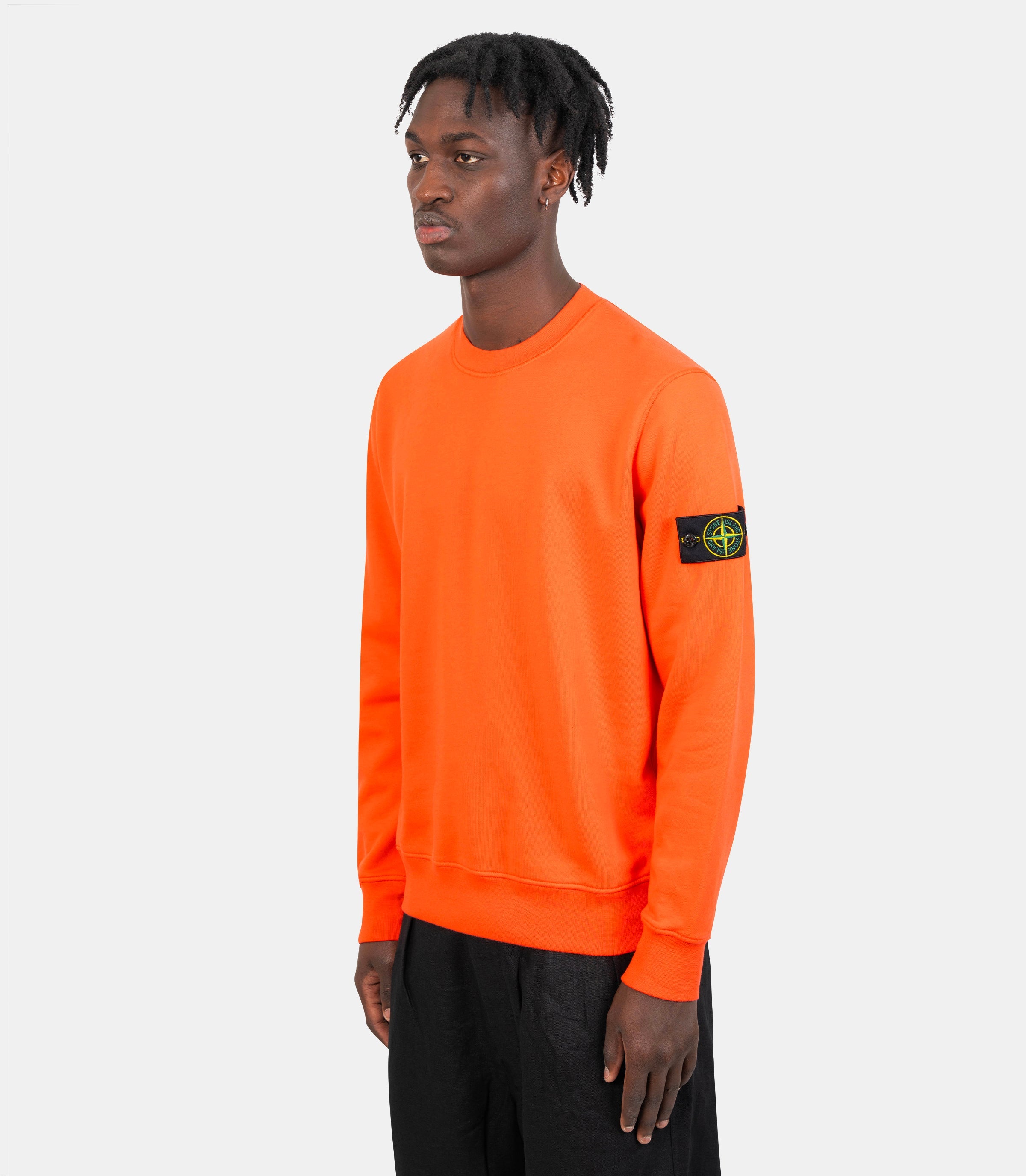 Sweatshirt à détails côtelés - K1S156100044 - S0051 - V008A - S - Stone island