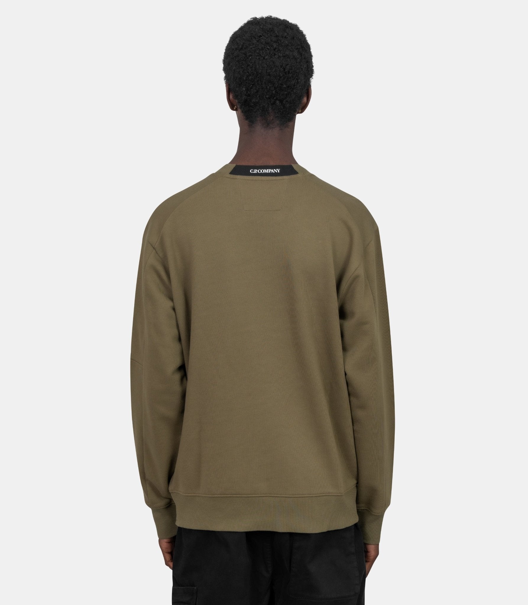 Sweatshirt à relief diagonal - 19CMSS713A - 005086W - 652 - S - C.p. company
