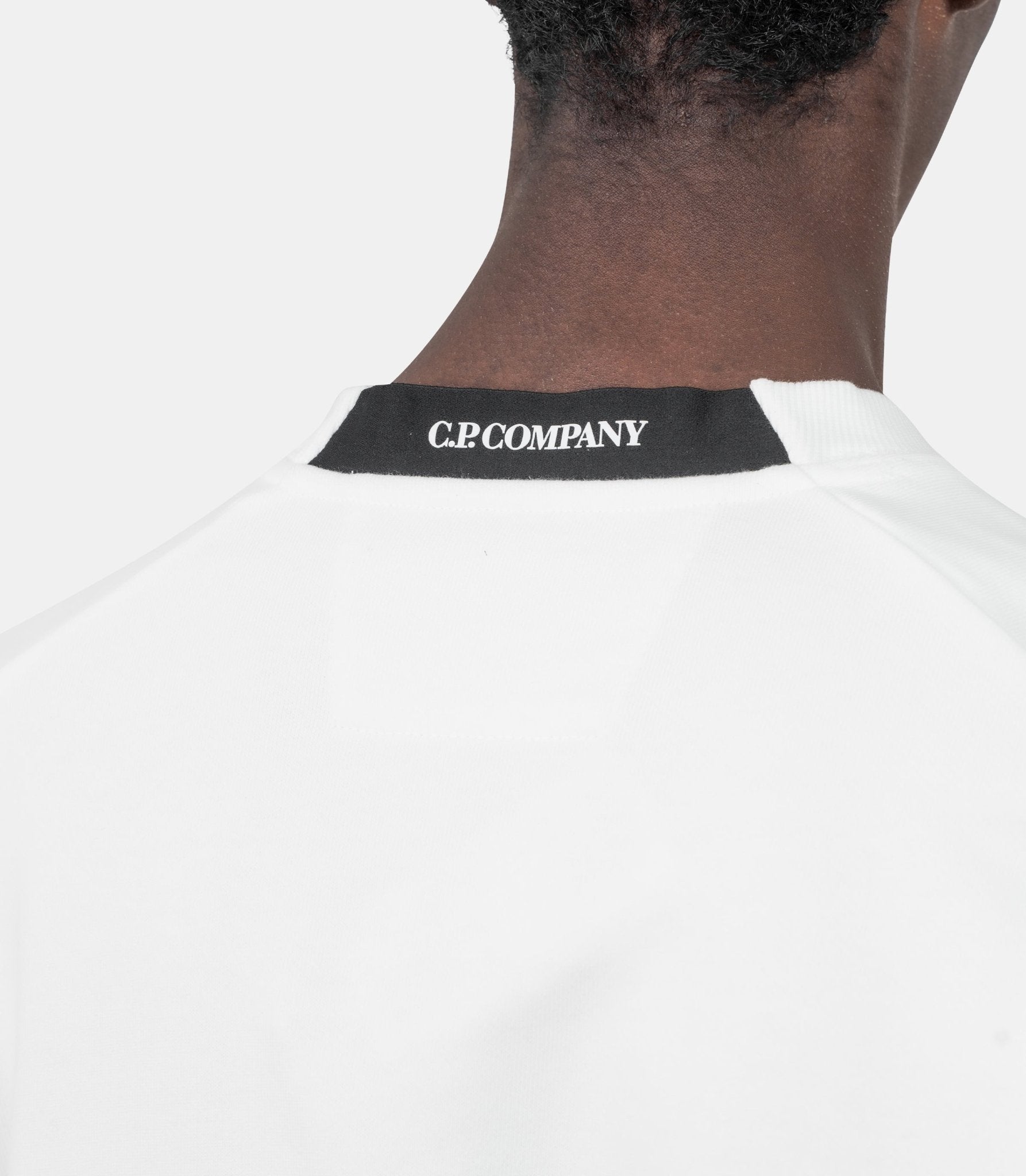 Sweatshirt à relief diagonal - RCCMSS713A - 005086W - 103 - S - C.p. company