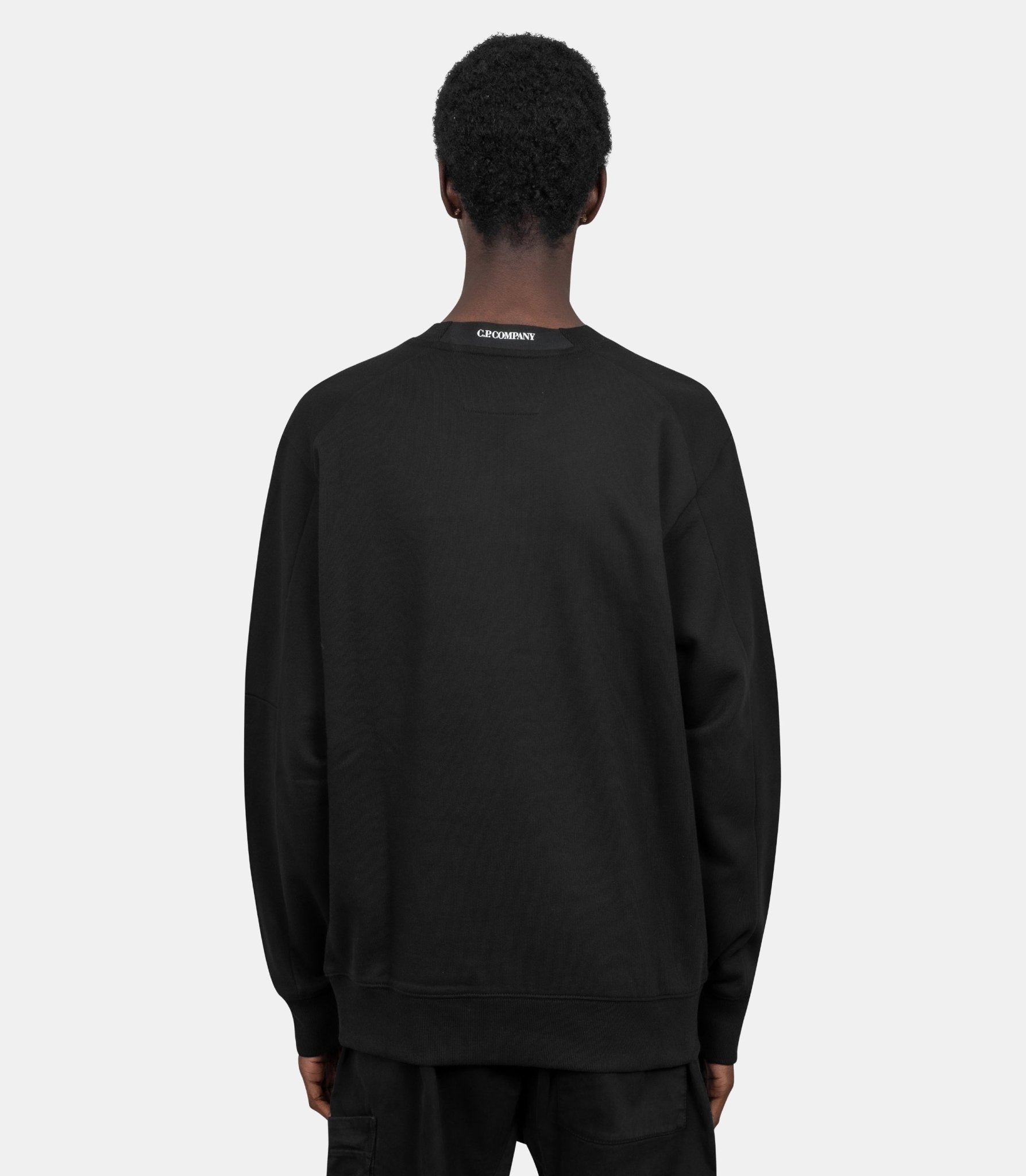 Sweatshirt à relief diagonal - RCCMSS713A - 005086W - 999 - S - C.p. company