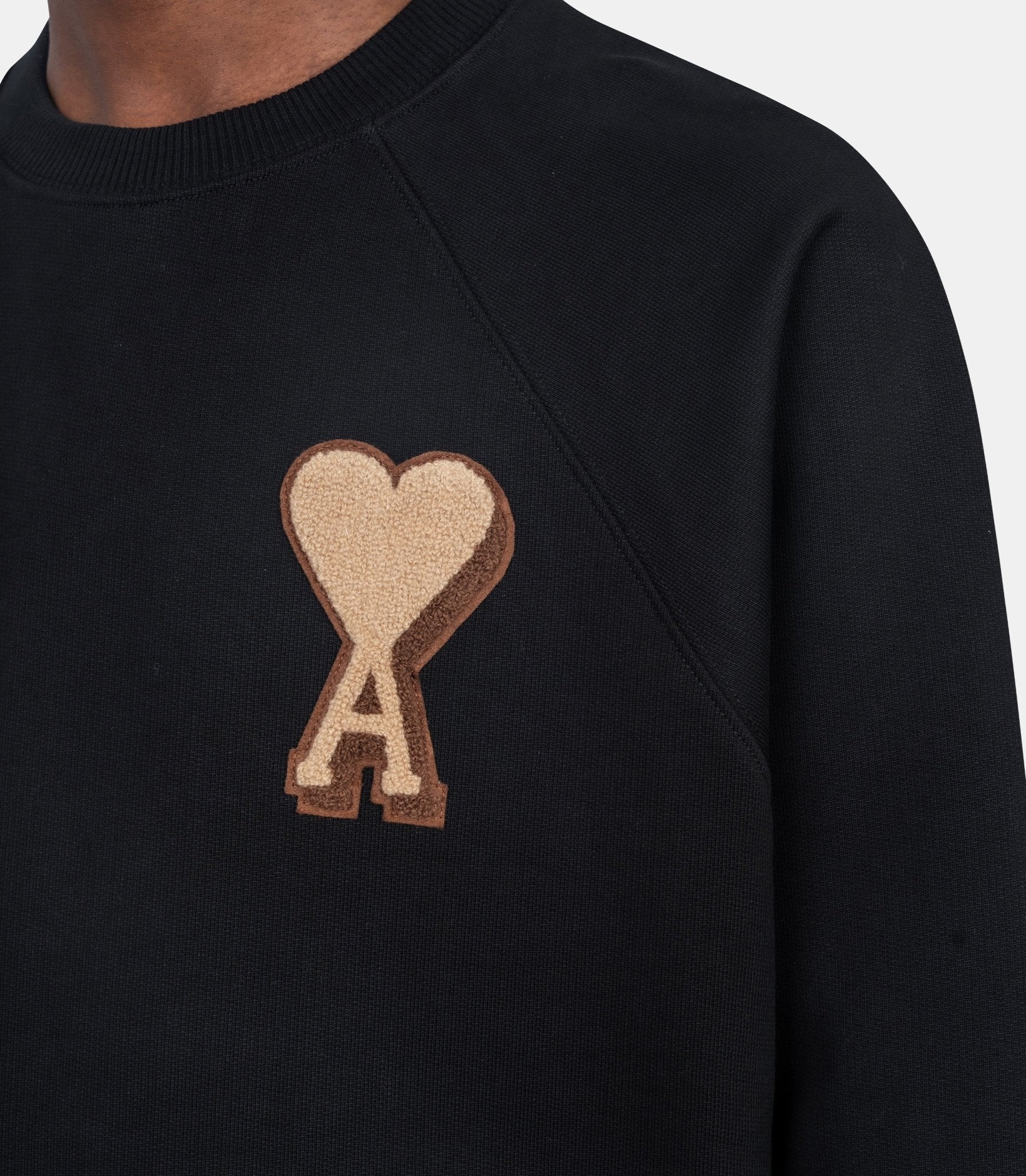 Sweatshirt ami de coeur patch - USW771.747.001 - XS - Ami paris