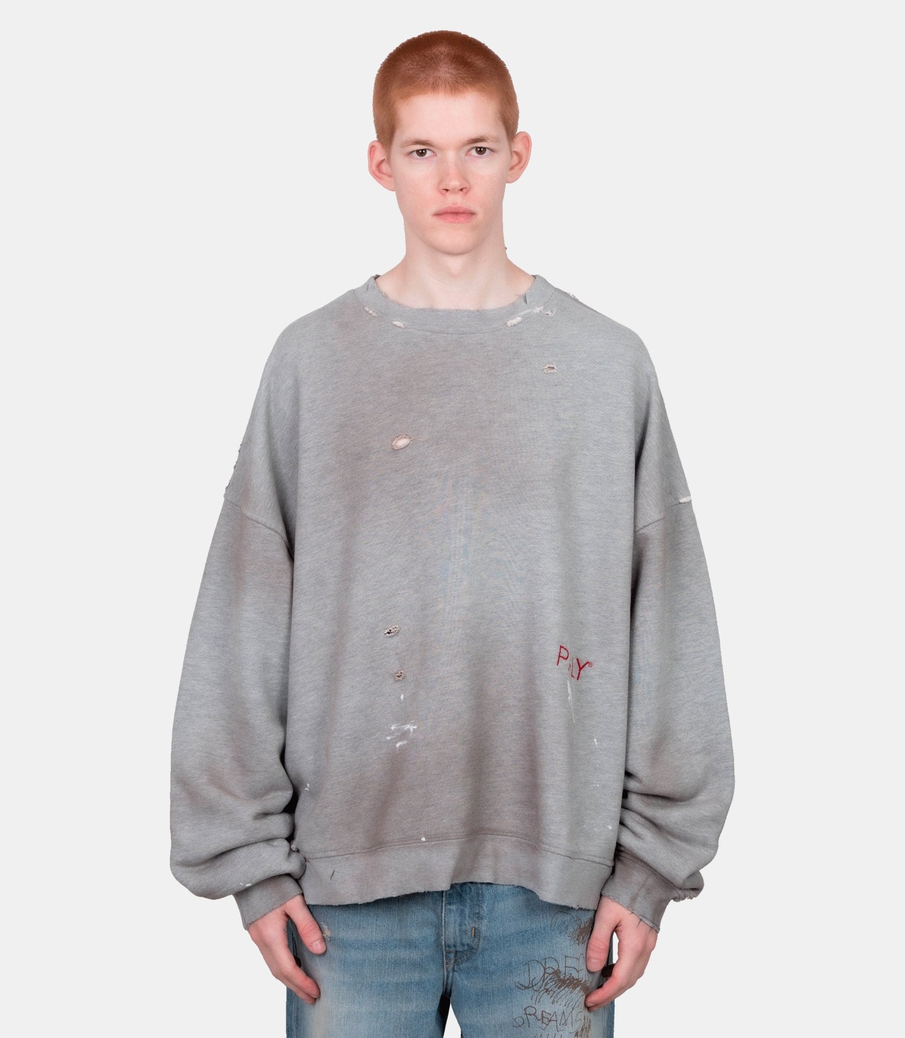 Sweatshirt better heather - 4U0010Q3009HTR-M/L - Paly hollywood