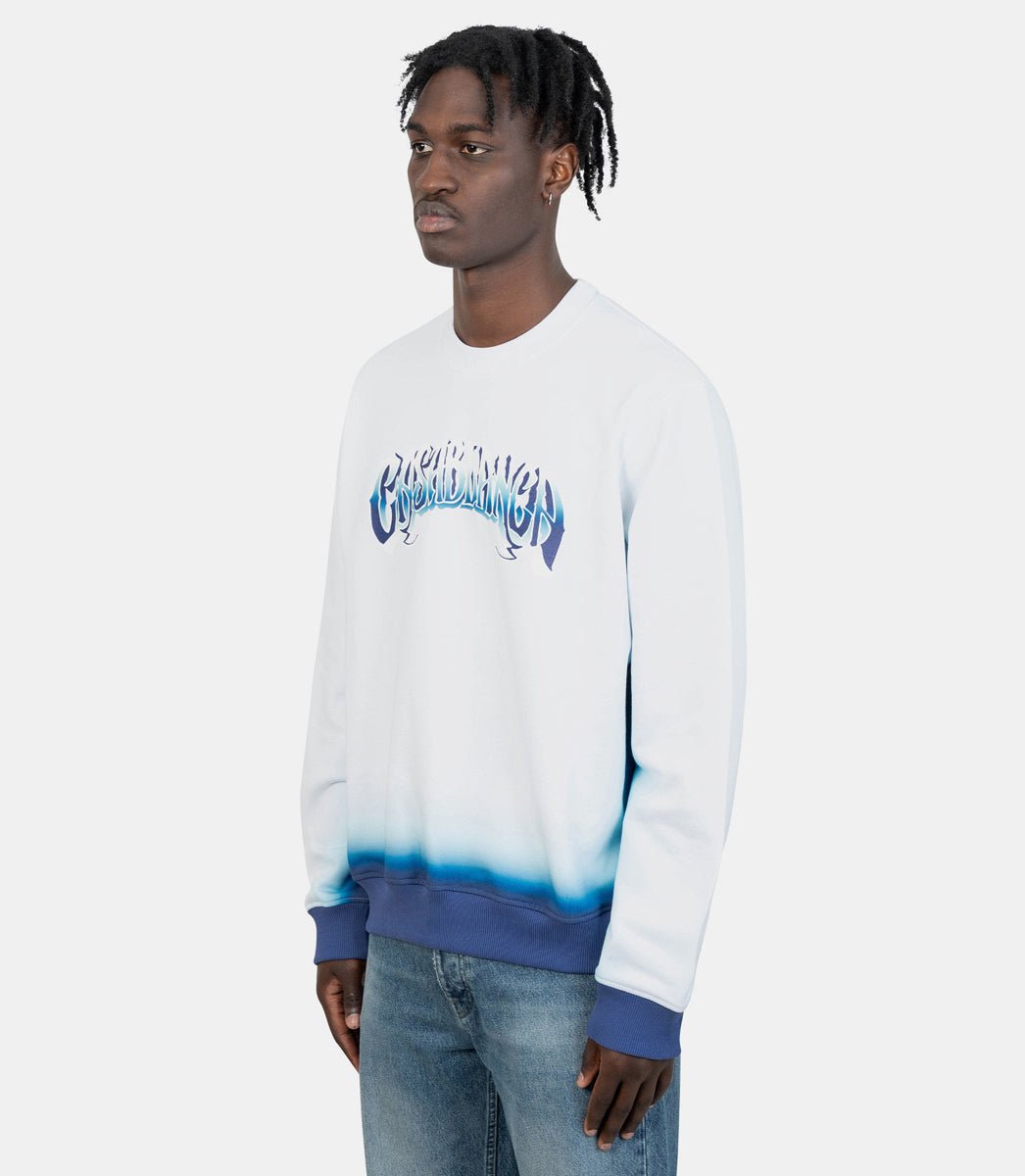 Sweatshirt blue fadeMS25 - JTP - 349 - 01 - SCasablanca