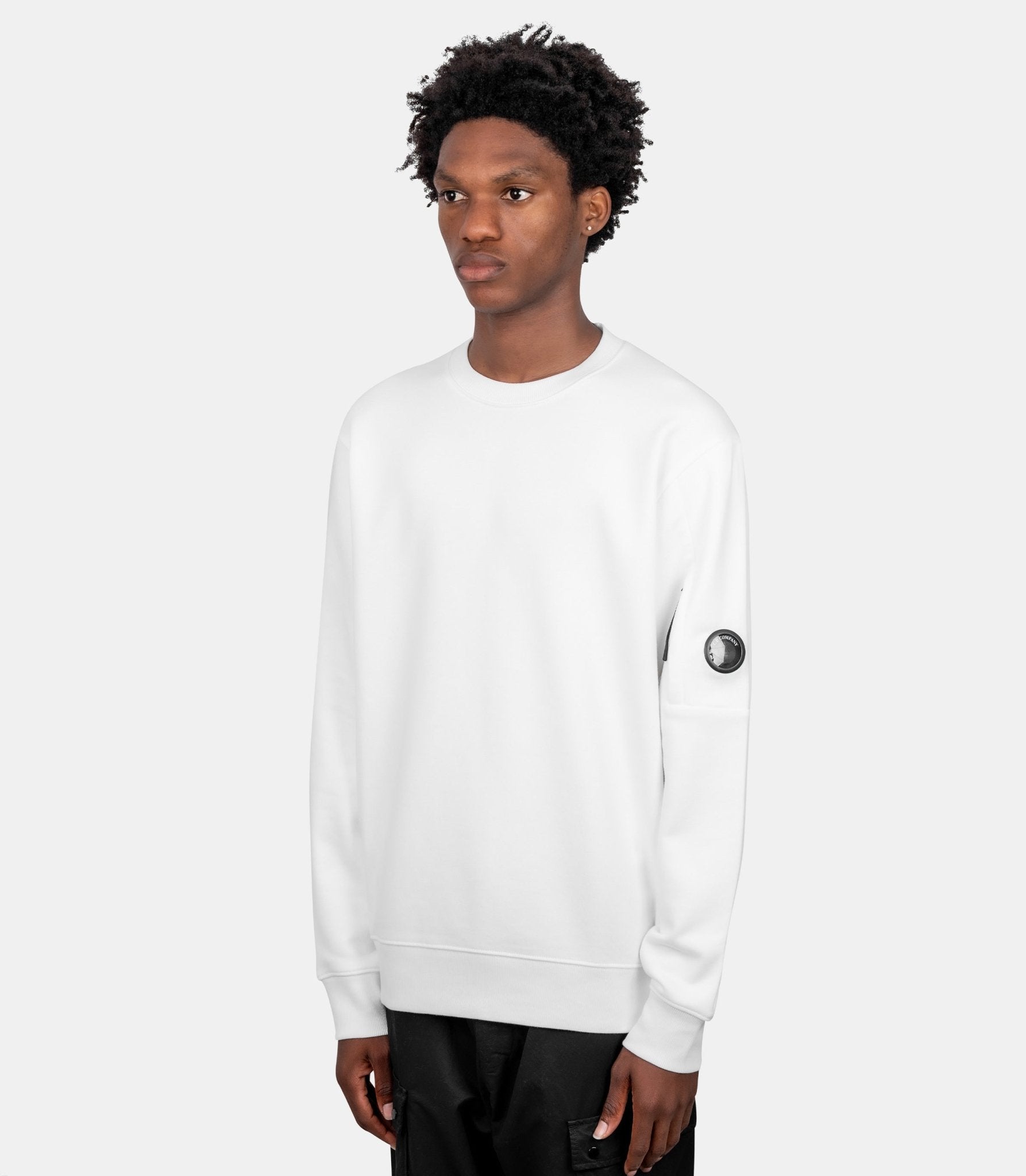 Sweatshirt diagonal raised lens-RCCMSS713A-005086W-103-S-C.p. company
