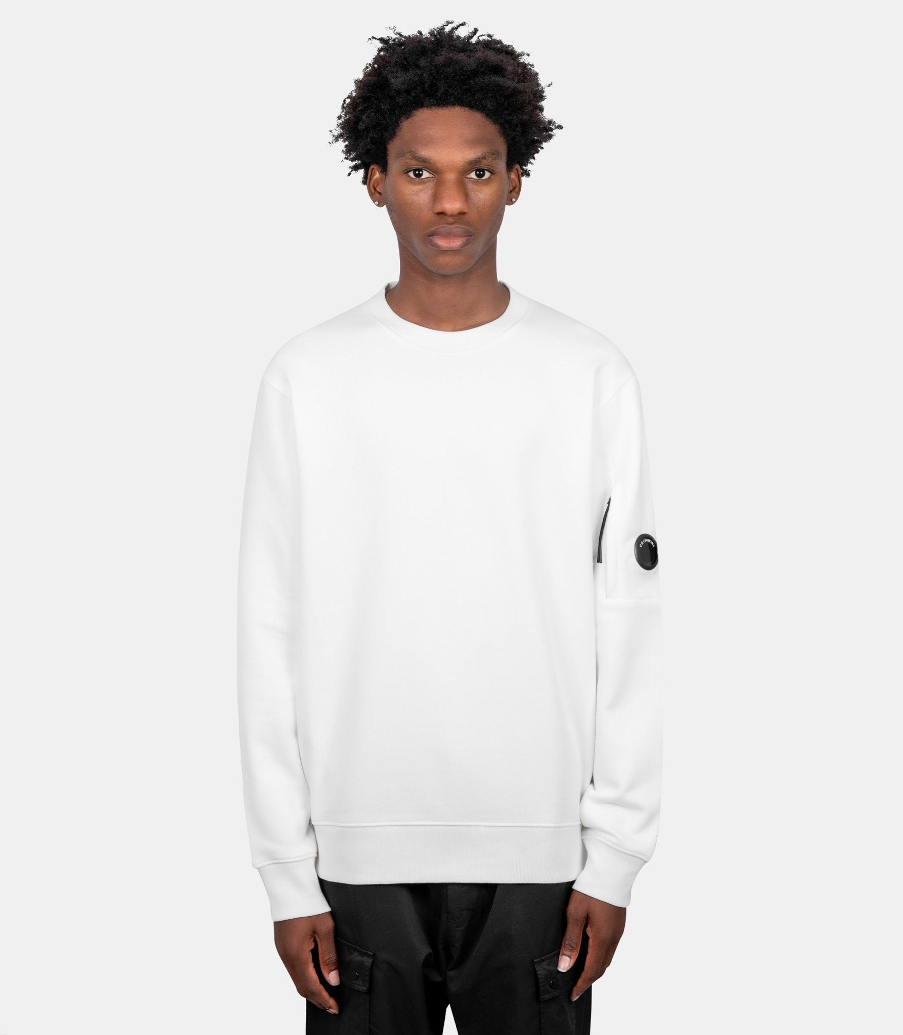 Sweatshirt diagonal raised lens-RCCMSS713A-005086W-103-S-C.p. company