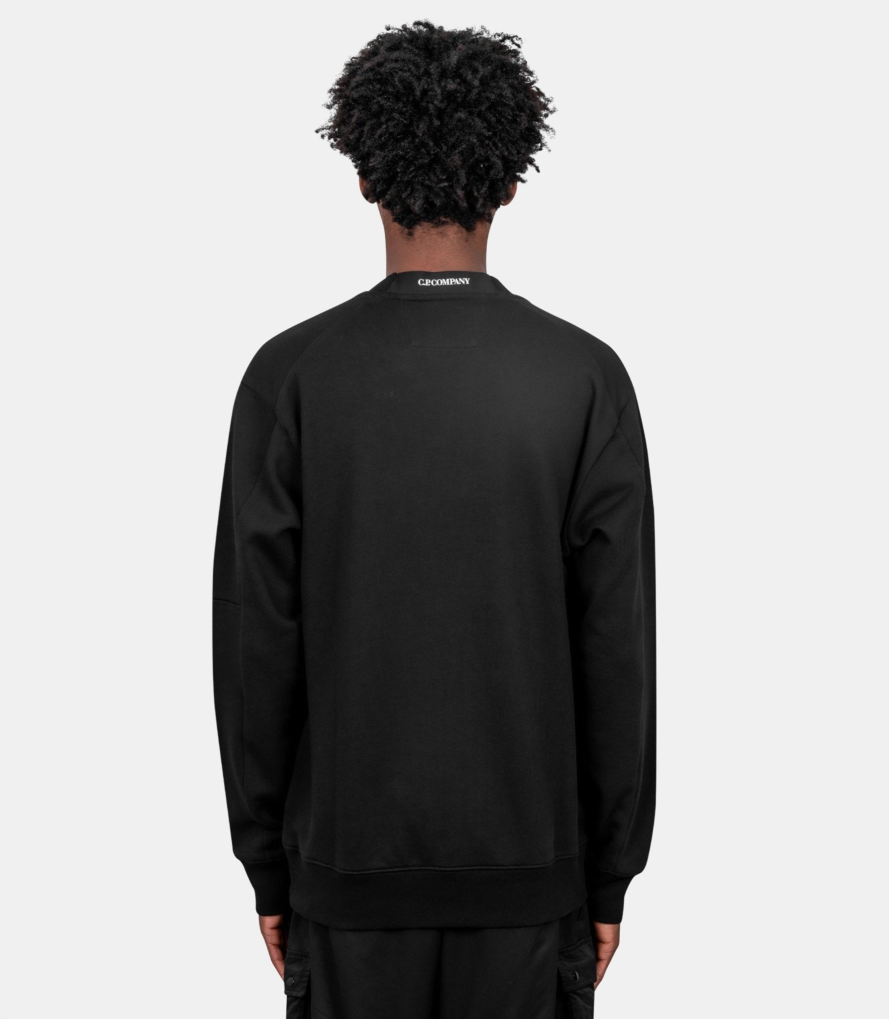 Sweatshirt diagonal raised lens-RCCMSS713A-005086W-999-S-C.p. company