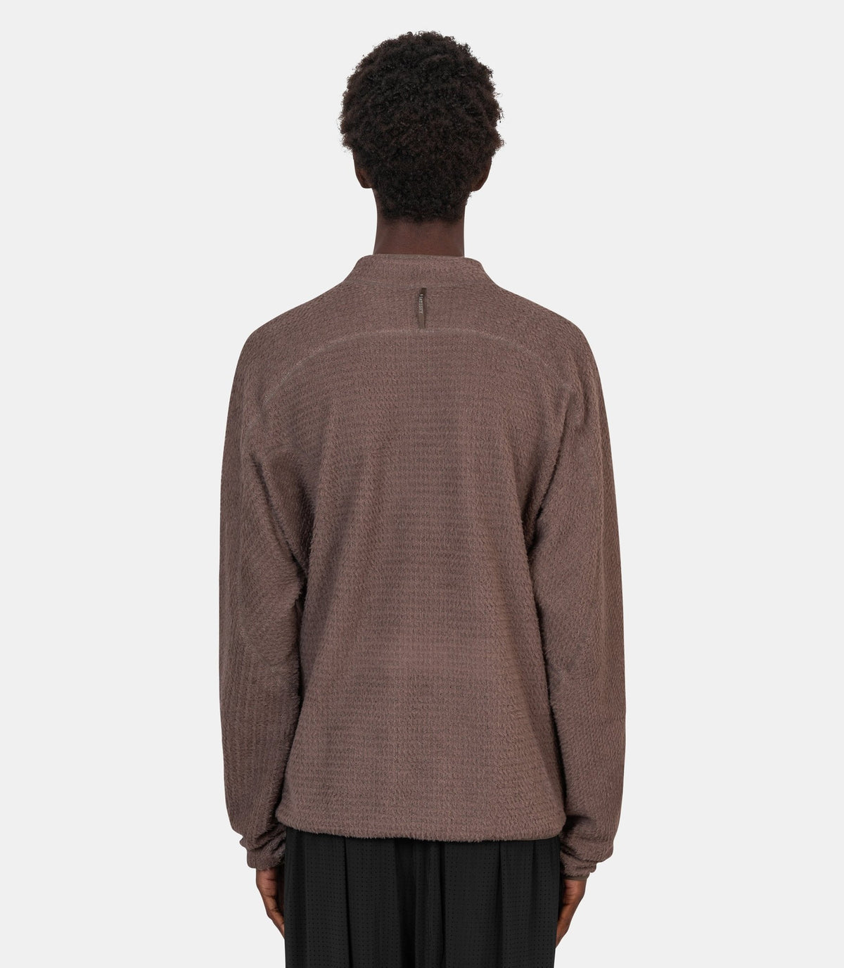 Sweatshirt half-zip fuzzfleece ad-11024-91000 -S-Satisfy