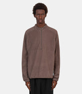 Sweatshirt half-zip fuzzfleece ad-11024-91000 -S-Satisfy