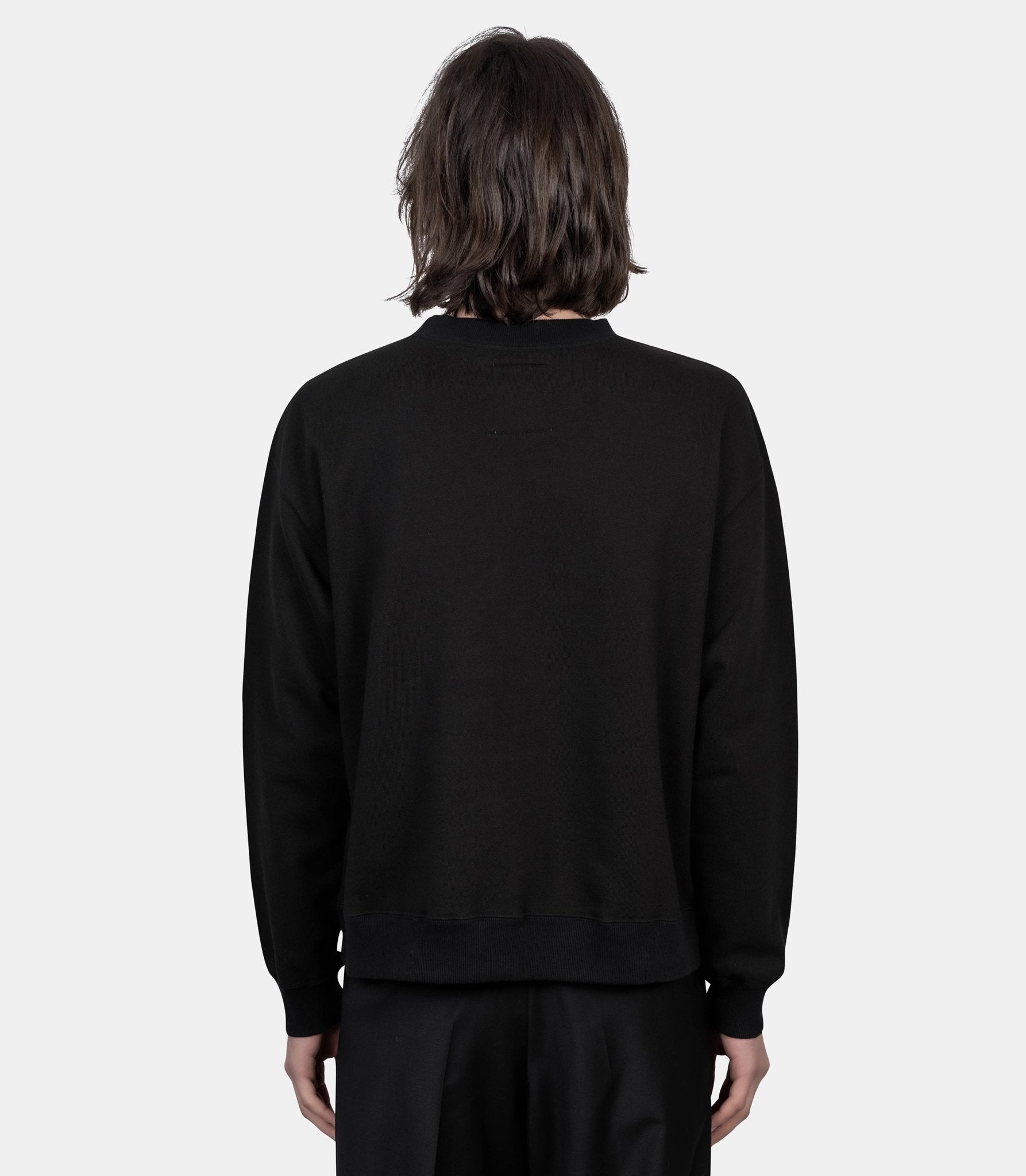 Sweatshirt imprimé chat - K16PO752-B-38 - Mihara yasuhiro