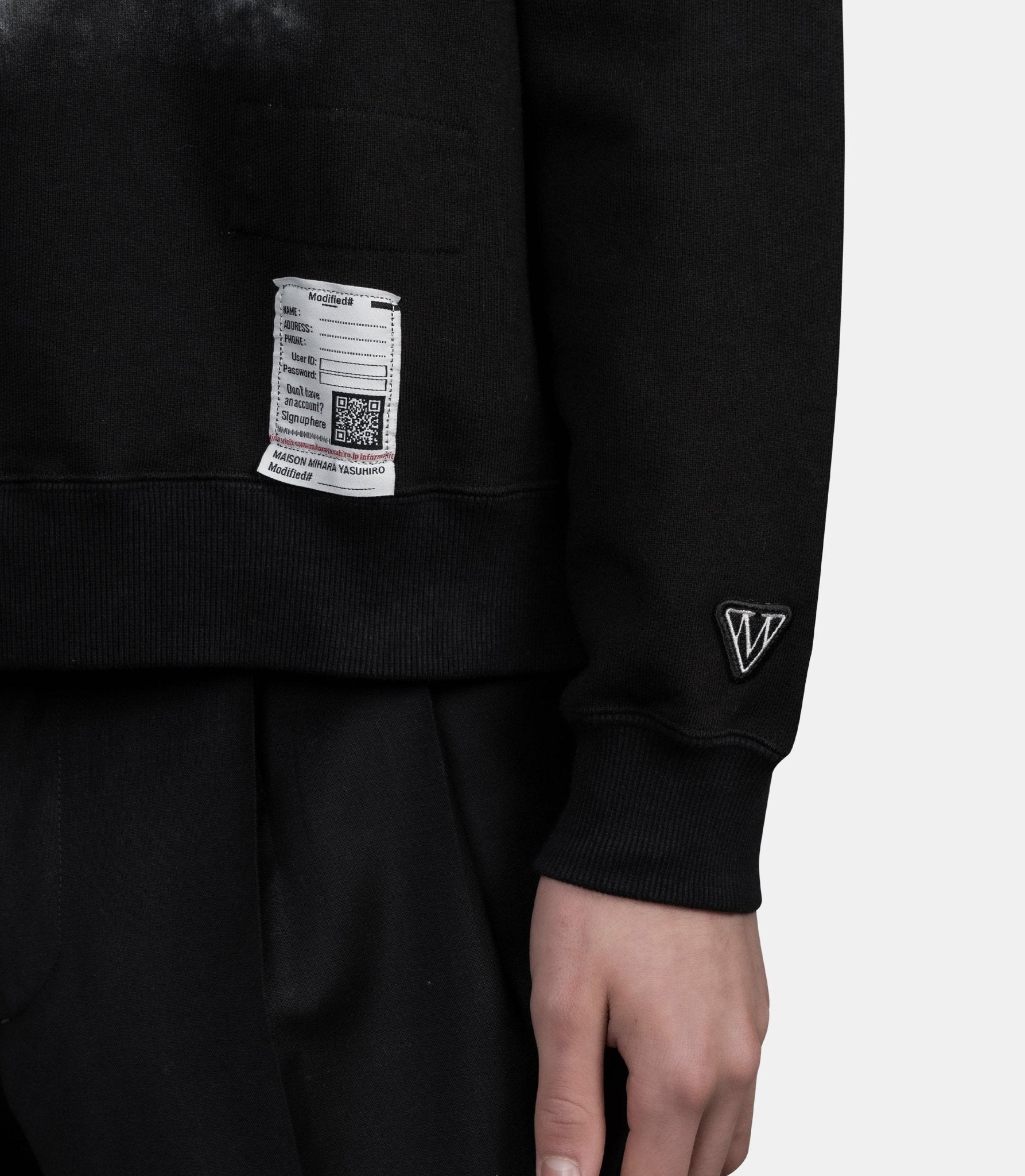Sweatshirt imprimé chat - K16PO752-B-38 - Mihara yasuhiro