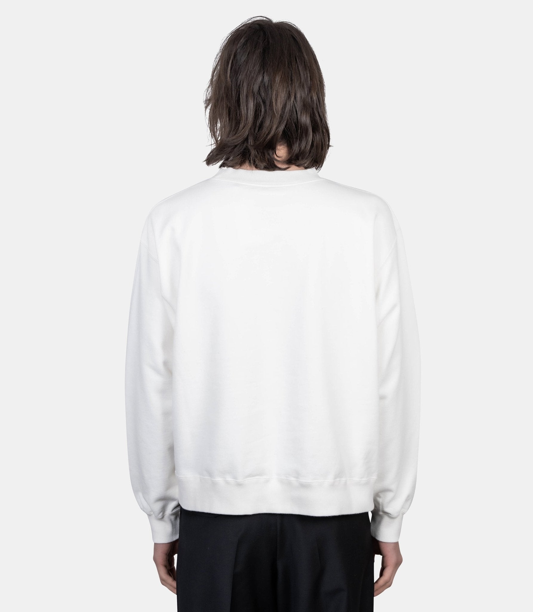 Sweatshirt imprimé chat - K16PO752-W-38 - Mihara yasuhiro
