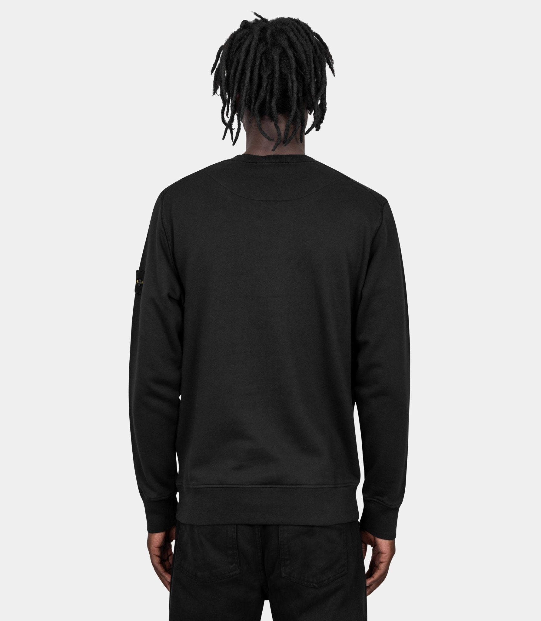 Sweatshirt organic cotton fleece - K2S156100060S0051 - V0029 - black - XS - Stone island