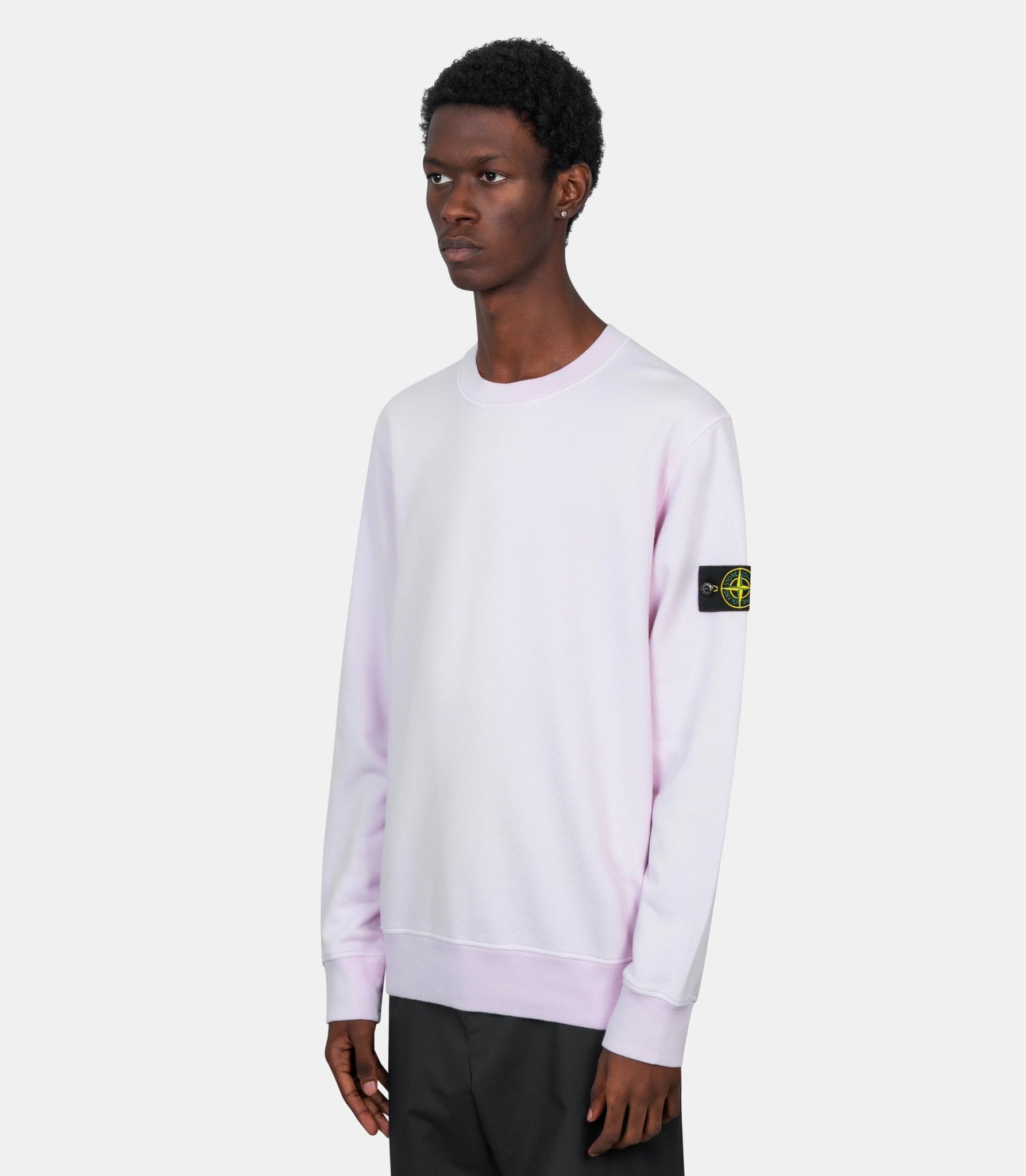 Sweatshirt organic cotton fleece - K2S156100060S0051 - V0080 - S - Stone island