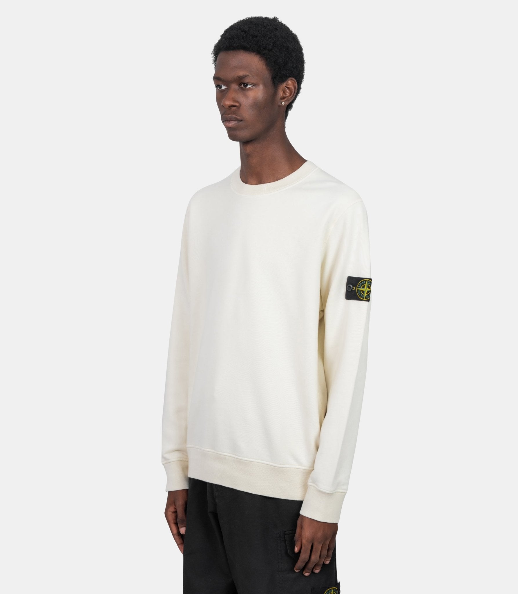 Sweatshirt organic cotton fleece - K2S156100060S0051 - V0093 - S - Stone island