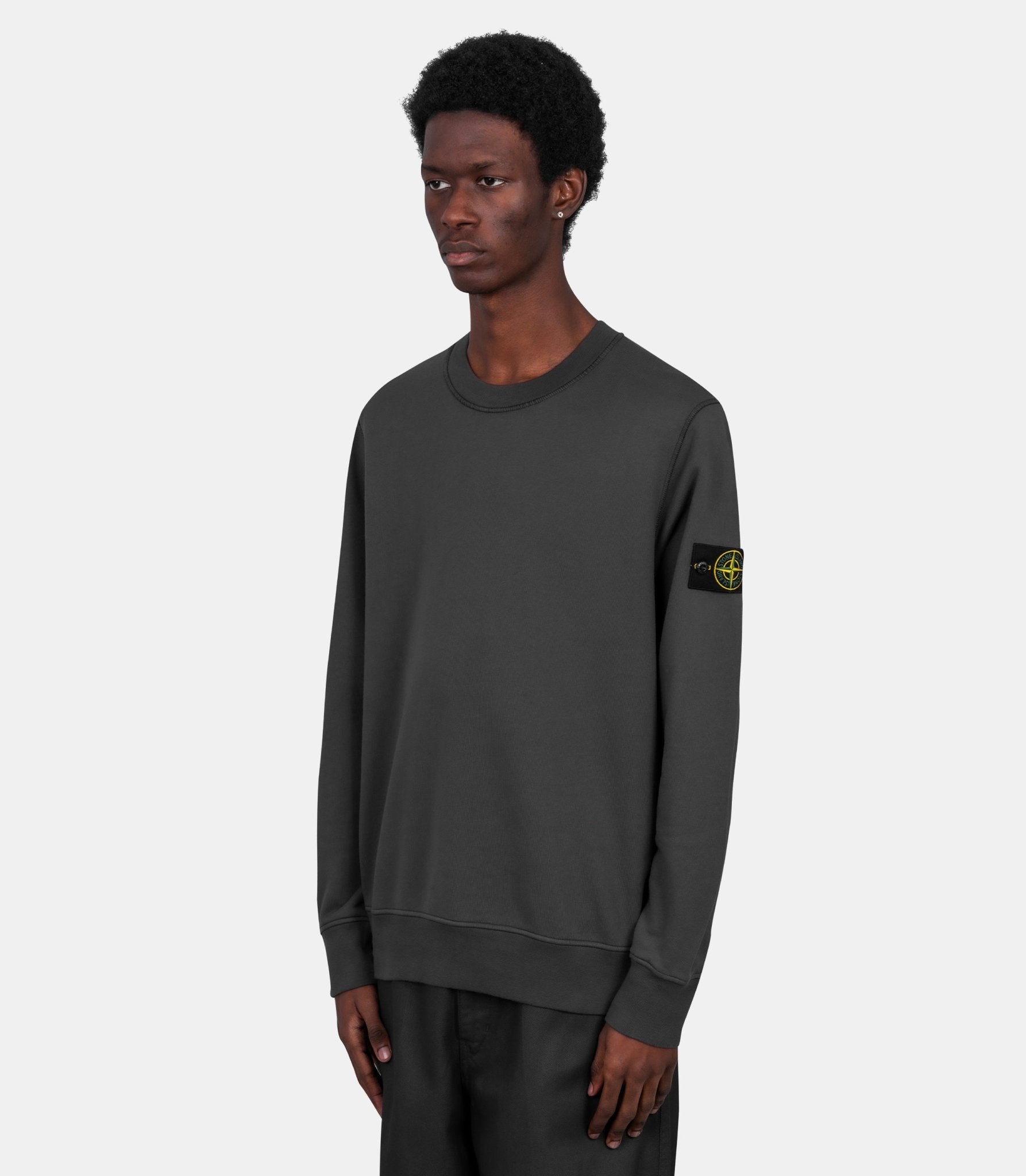 Sweatshirt organic cotton fleece - L1S156100060S0051-V0065-S - Stone island