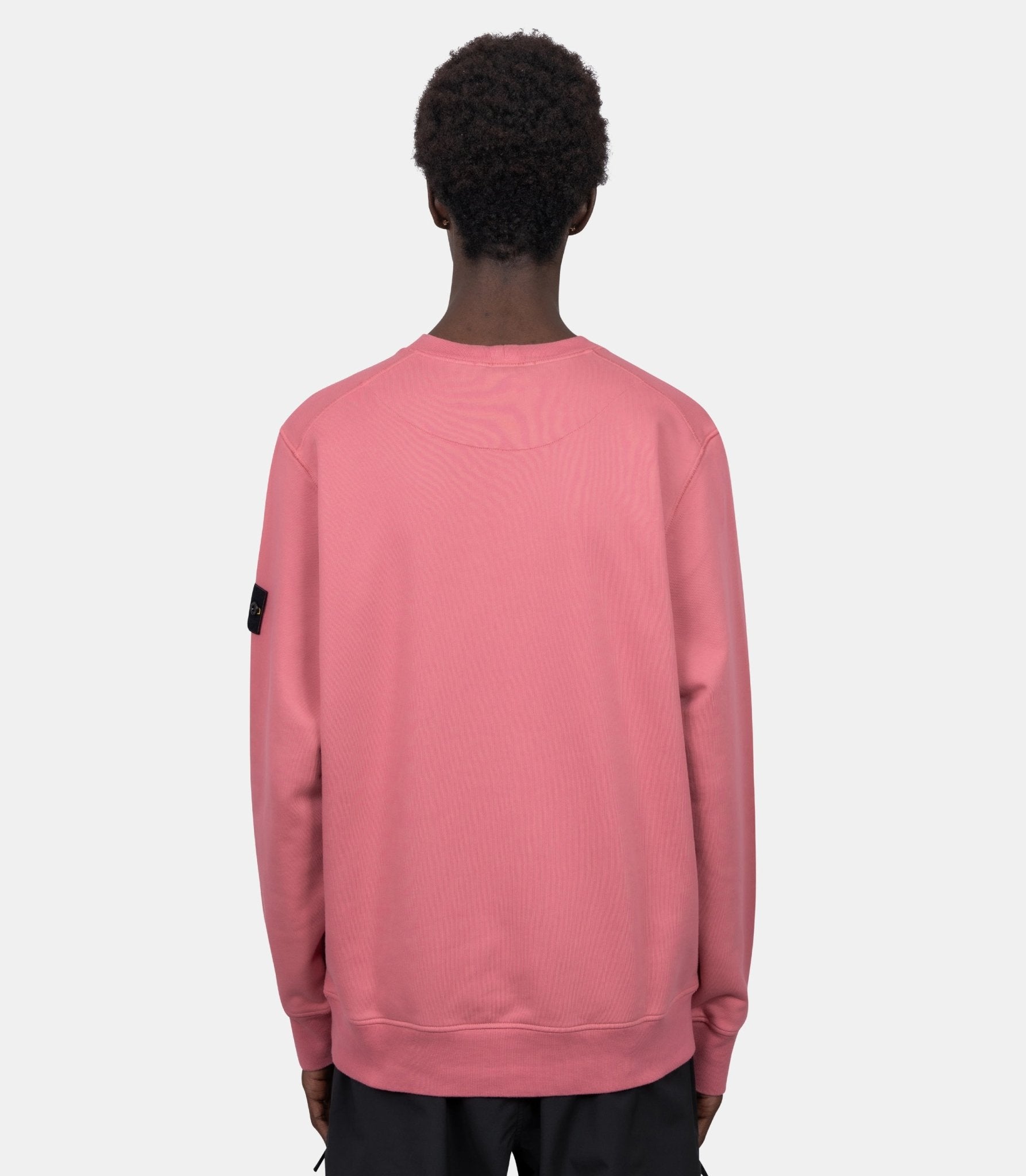 Sweatshirt organic cotton fleece-L2S156100060S0051-V0089-S-Stone island