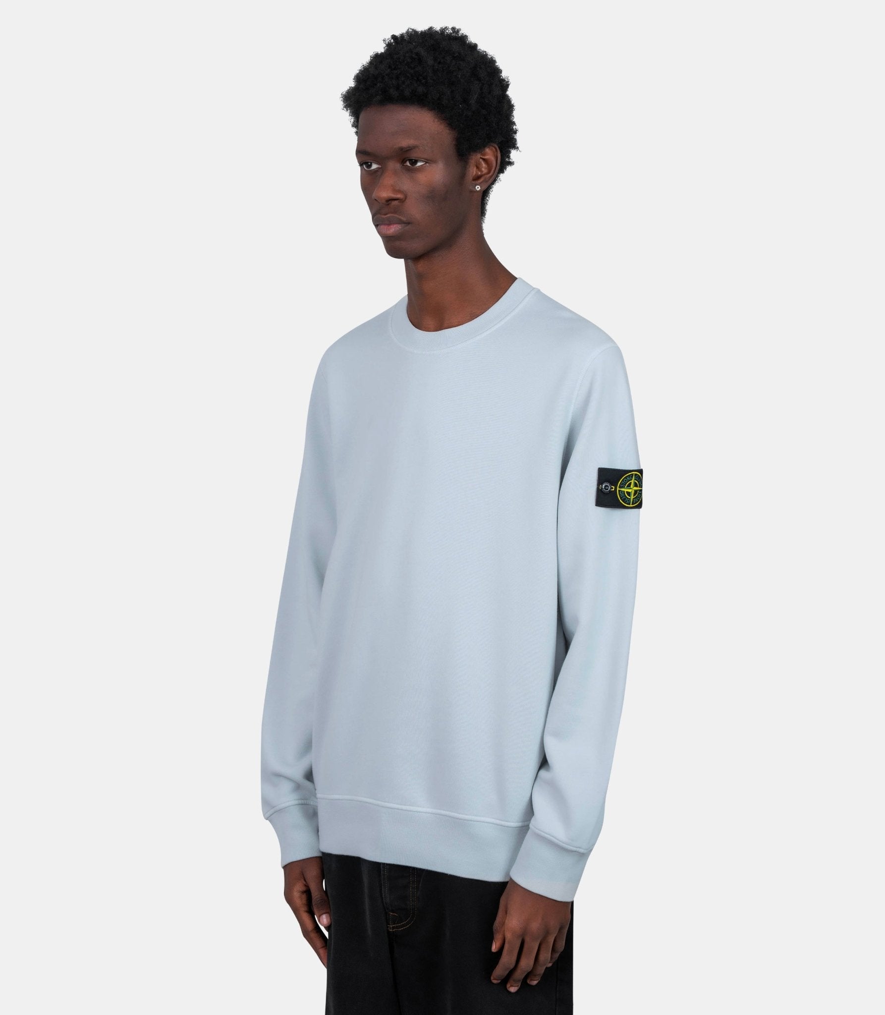 Organic cotton fleece sweatshirt - Stone island - Family 3.0