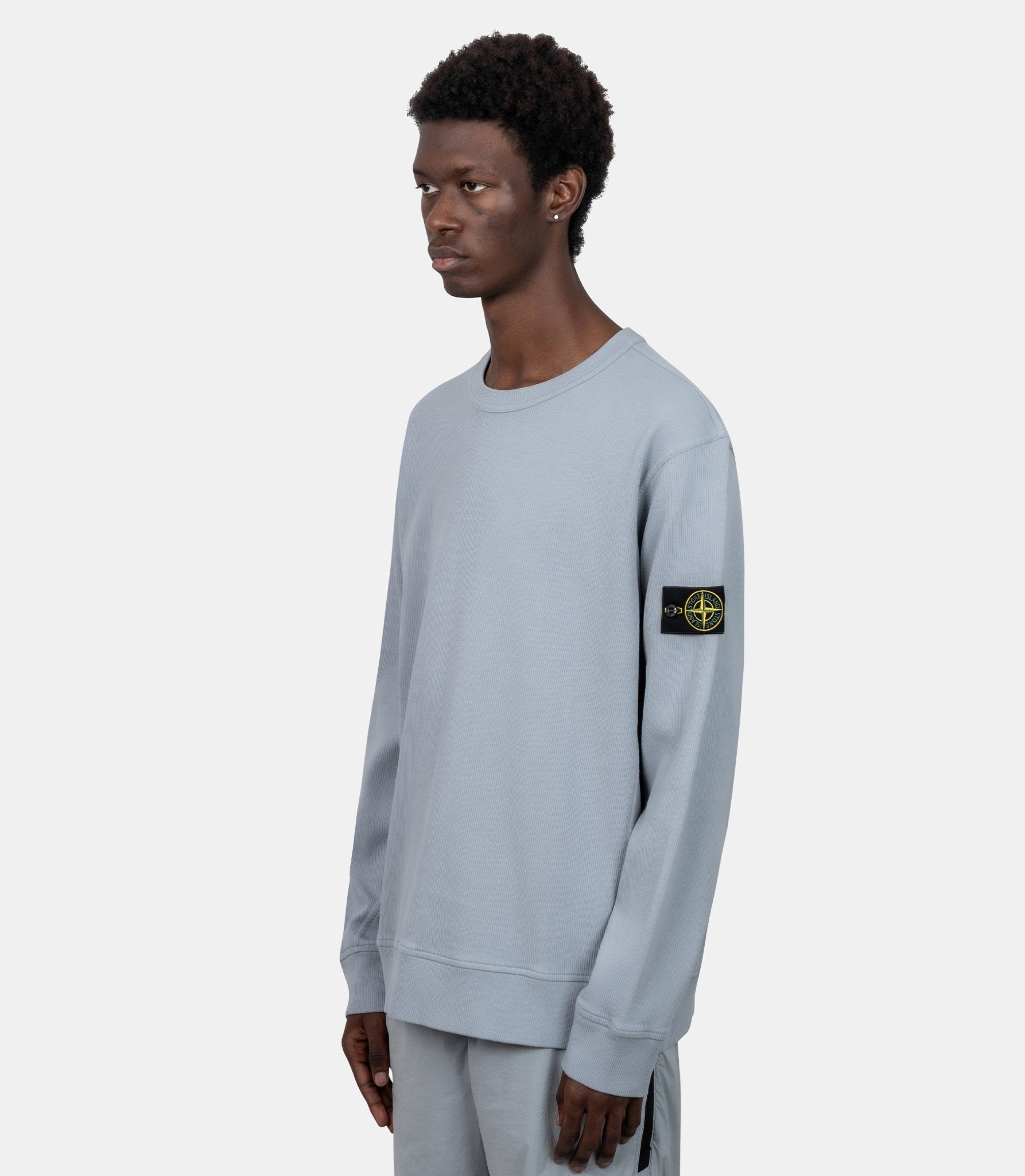 Sweatshirt organic cotton interlock-L2S156100017S0472-V0049-S-Stone island
