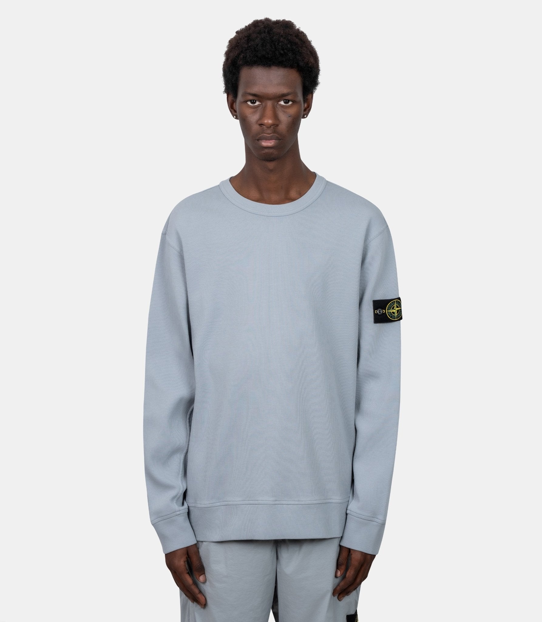 Sweatshirt organic cotton interlock-L2S156100017S0472-V0049-S-Stone island