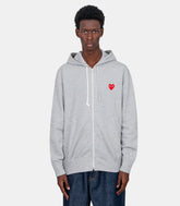 Sweatshirt tricoté avec emblème rouge - AX - T168 - 051 - 1 - S - Comme des garçons play