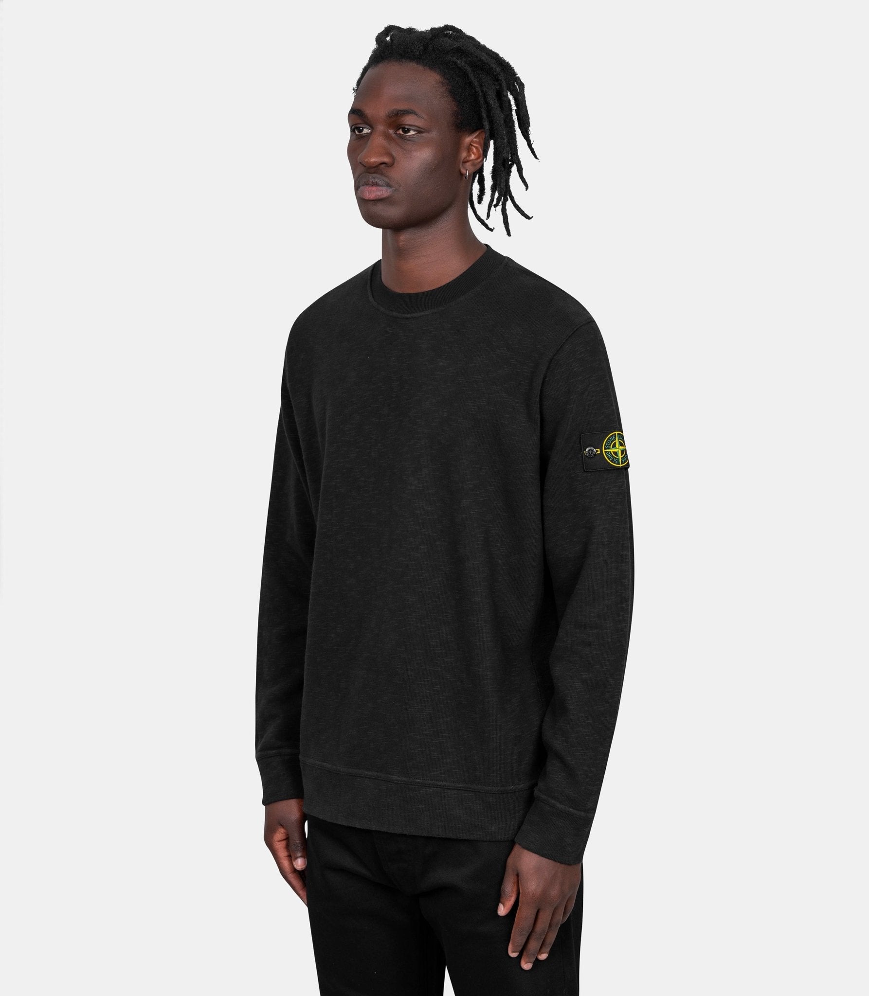 Sweatshirt vanisé brushed heavy cotton jersey - K2S156100053S0238 - V0029 - S - Stone island
