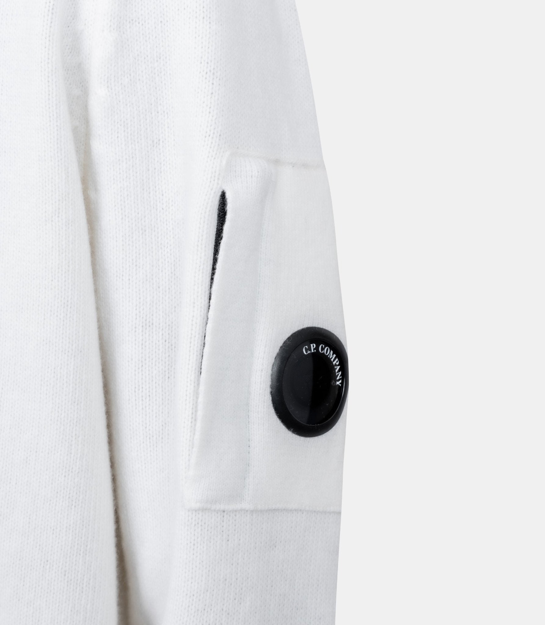 Sweatshirt zippé grs lens-21CMKN088A-110149A-103-S-C.p. company