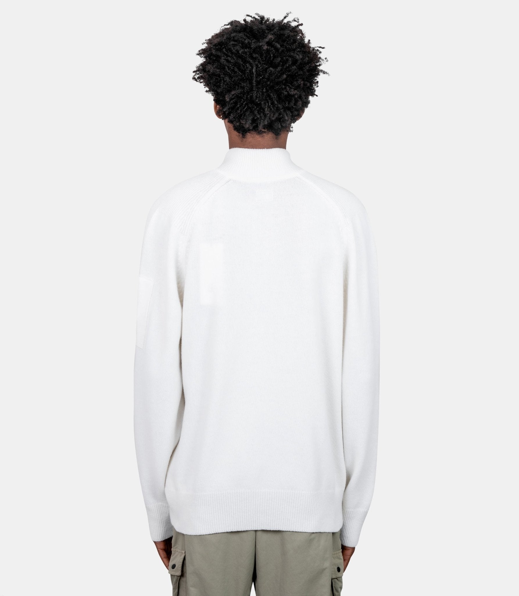Sweatshirt zippé grs lens-21CMKN088A-110149A-103-S-C.p. company