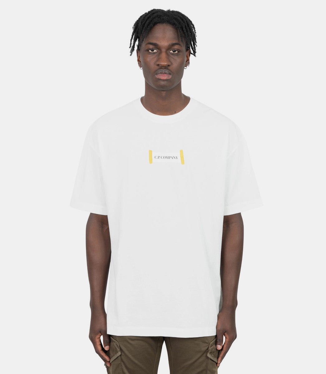 T-shirt 30/1 avec logo en jersey - 18CMTS148A - 006586W - 103 - S - C.p. company