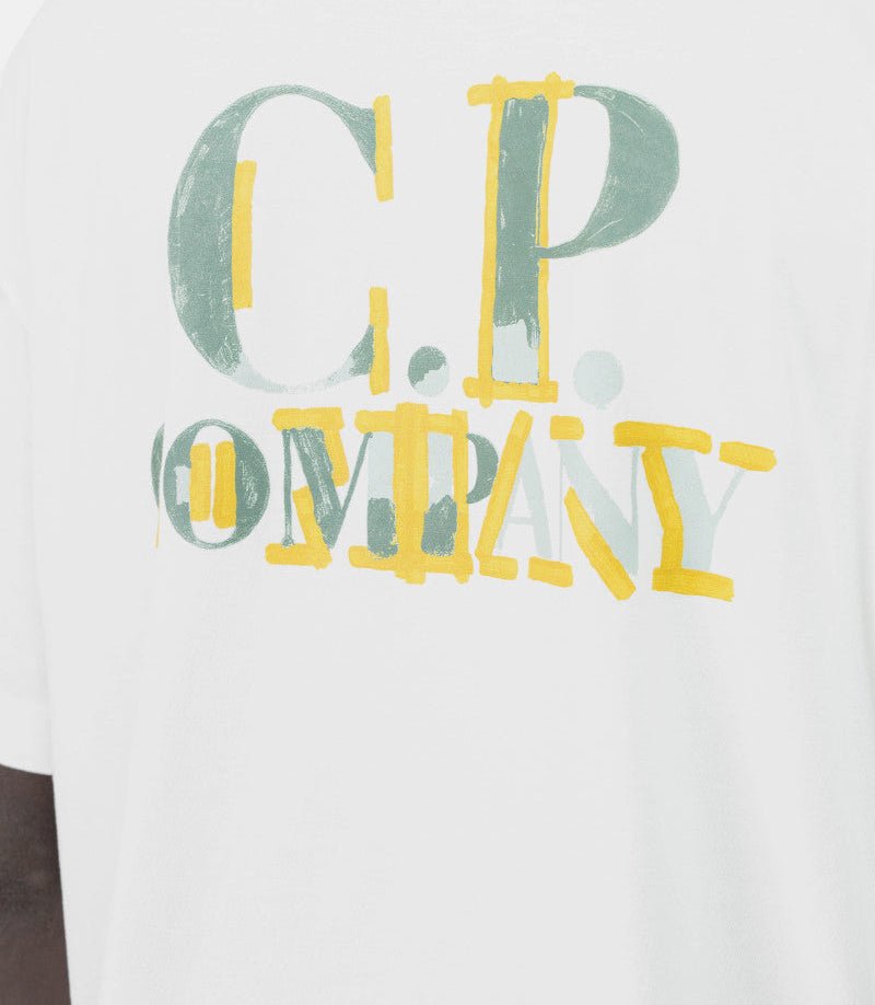 T-shirt 30/1 avec logo en jersey - 18CMTS148A - 006586W - 103 - S - C.p. company