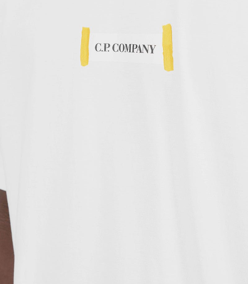 T-shirt 30/1 avec logo en jersey - 18CMTS148A - 006586W - 103 - S - C.p. company