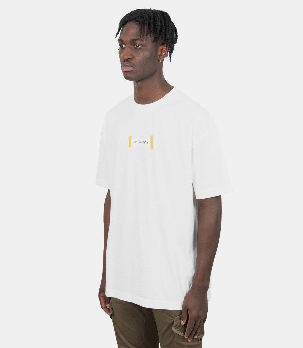 T-shirt 30/1 avec logo en jersey - 18CMTS148A - 006586W - 103 - S - C.p. company