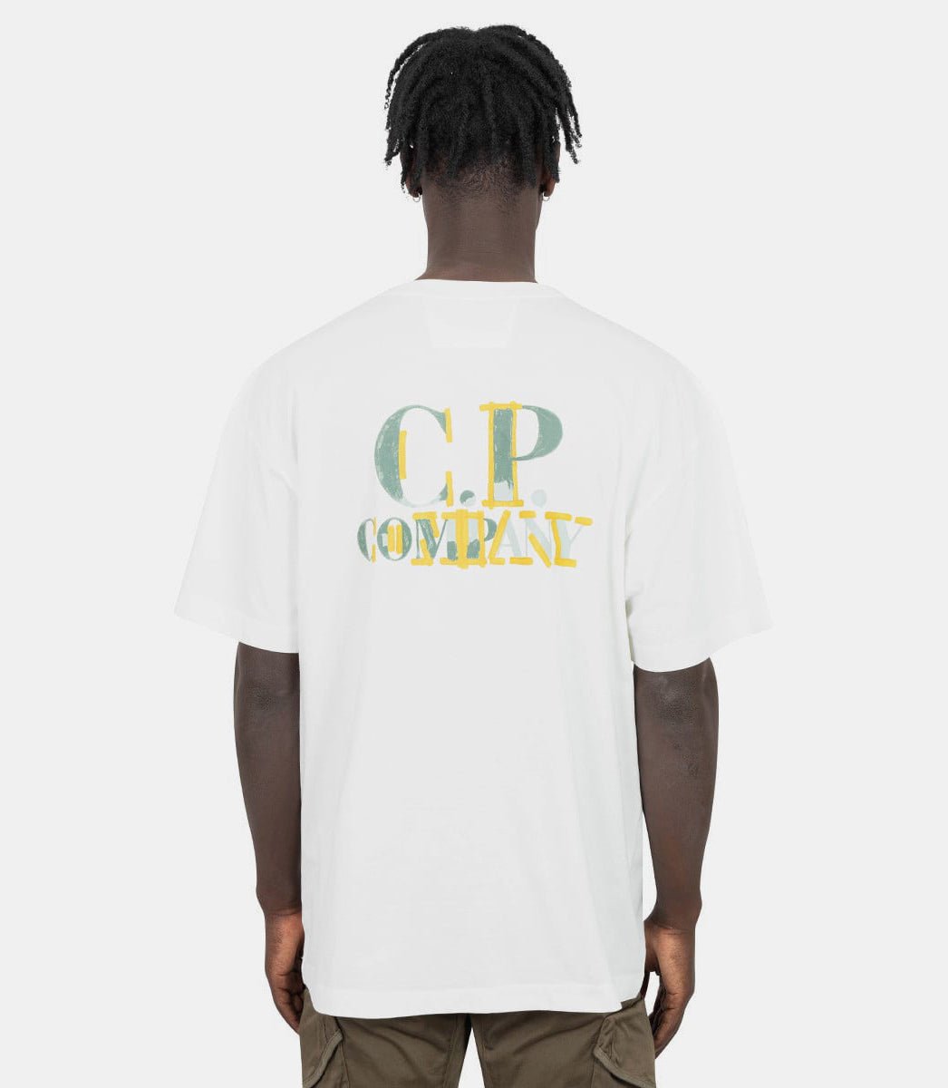 T-shirt 30/1 avec logo en jersey - 18CMTS148A - 006586W - 103 - S - C.p. company