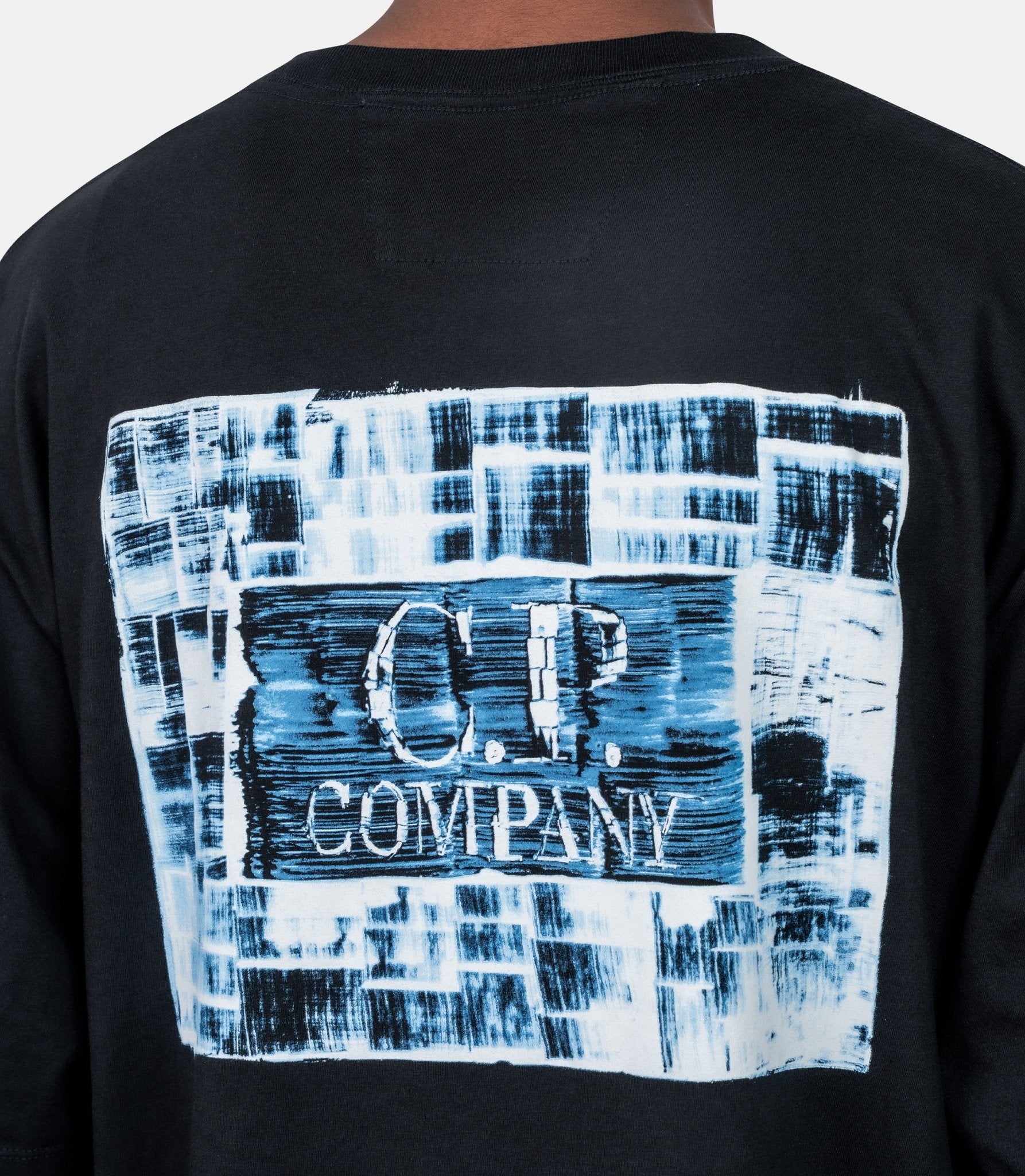 T-shirt 30/1 chest-back logo-21CMTS180A-110579W-999-S-C.p. company