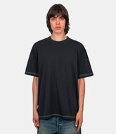 T-shirt à col rond - CL0388 - BM0 - XS - Acne studios