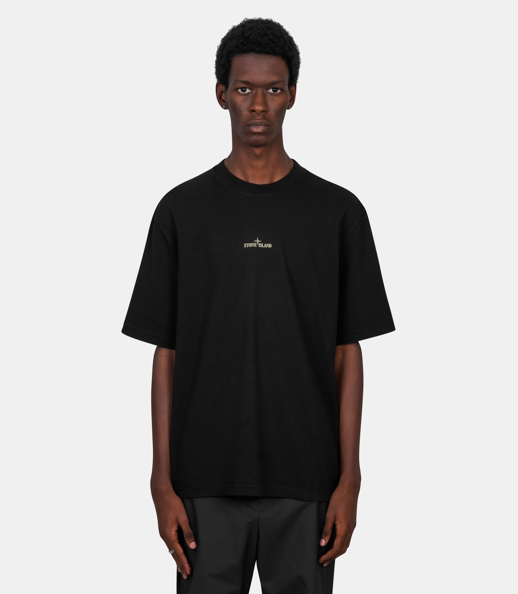 T-shirt à imprimé "bleeding numbers compass" - K2S152100037S0197 - V0029 - S - Stone island