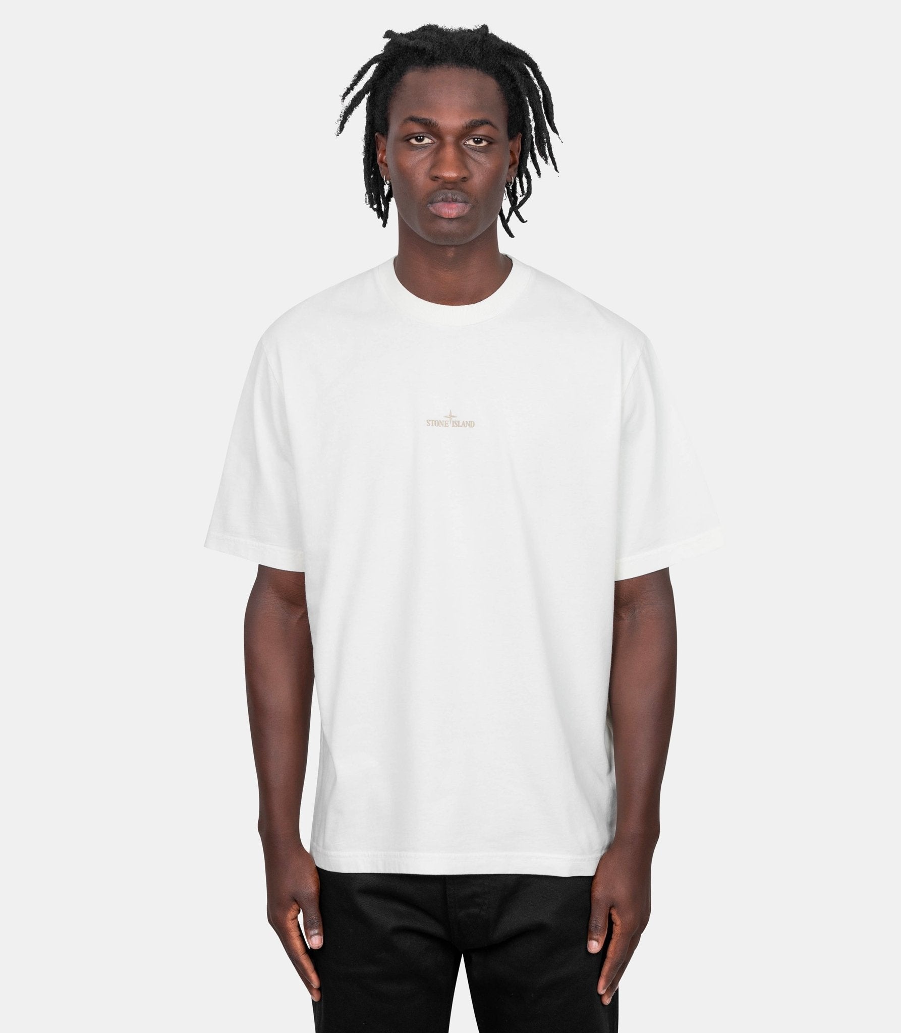 T-shirt à imprimé "bleeding numbers compass" - K2S152100037S0197 - V0093 - S - Stone island