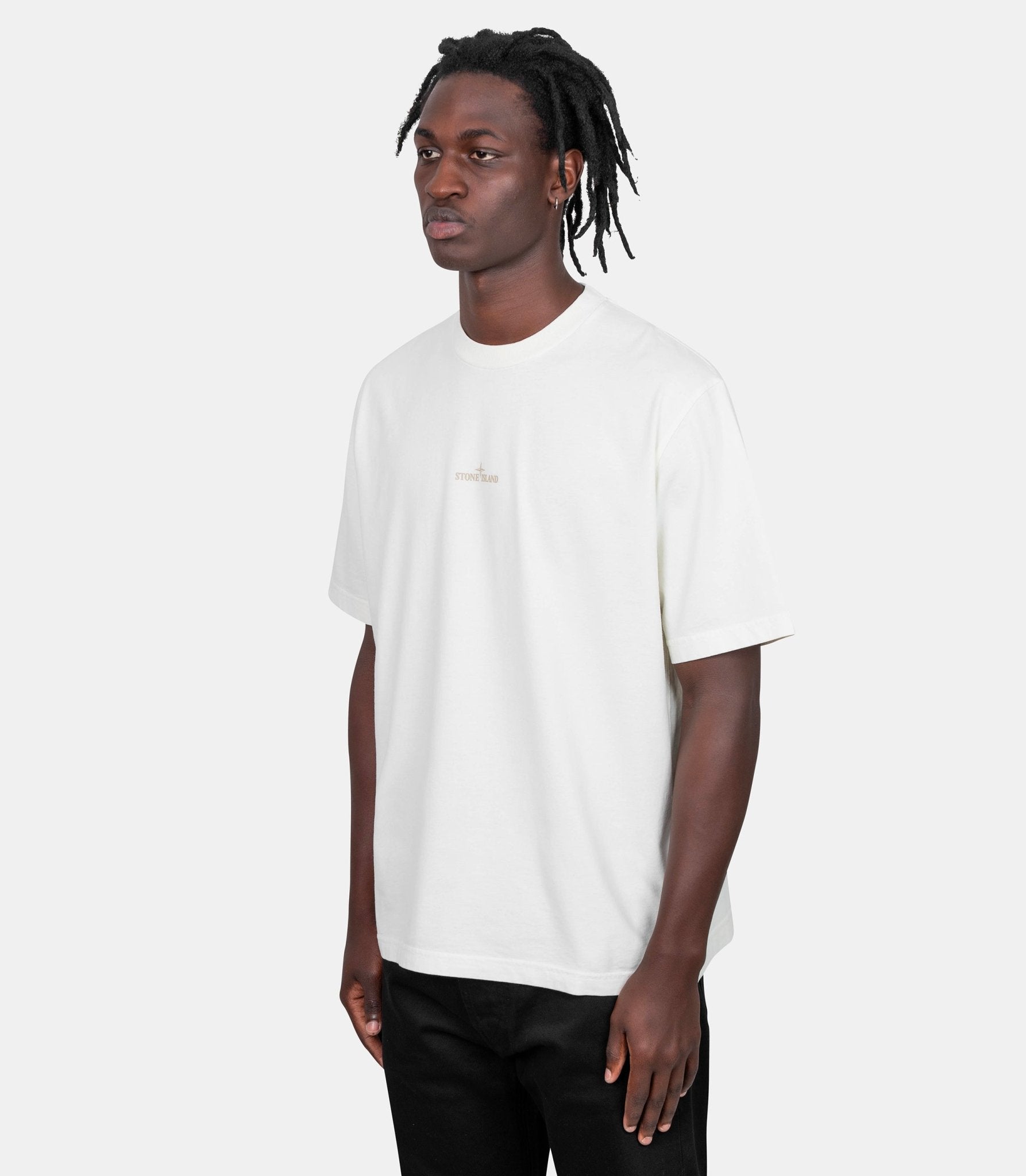 T-shirt à imprimé "bleeding numbers compass" - K2S152100037S0197 - V0093 - S - Stone island