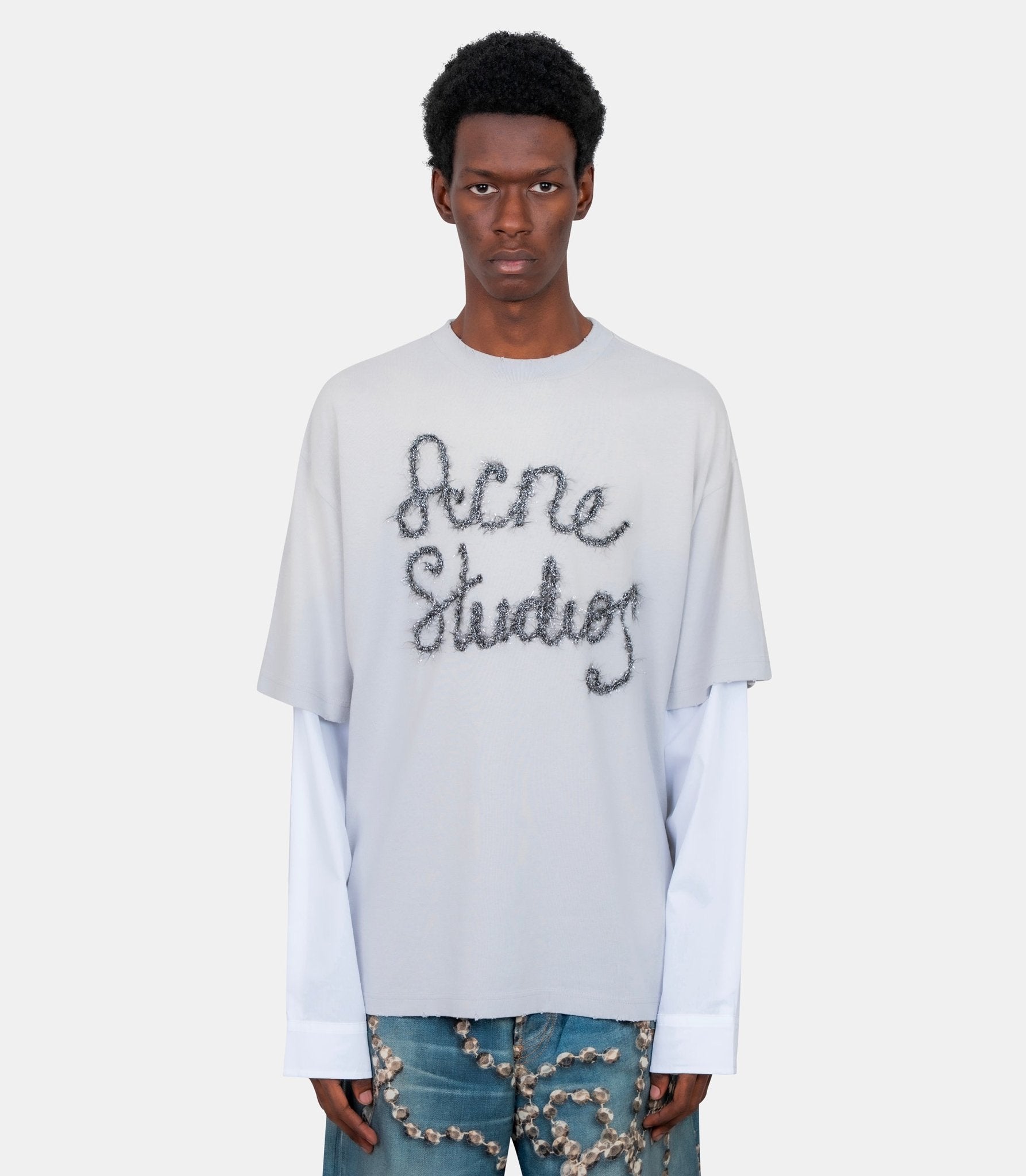 T-shirt à logo - CL0422-228-S - Acne studios