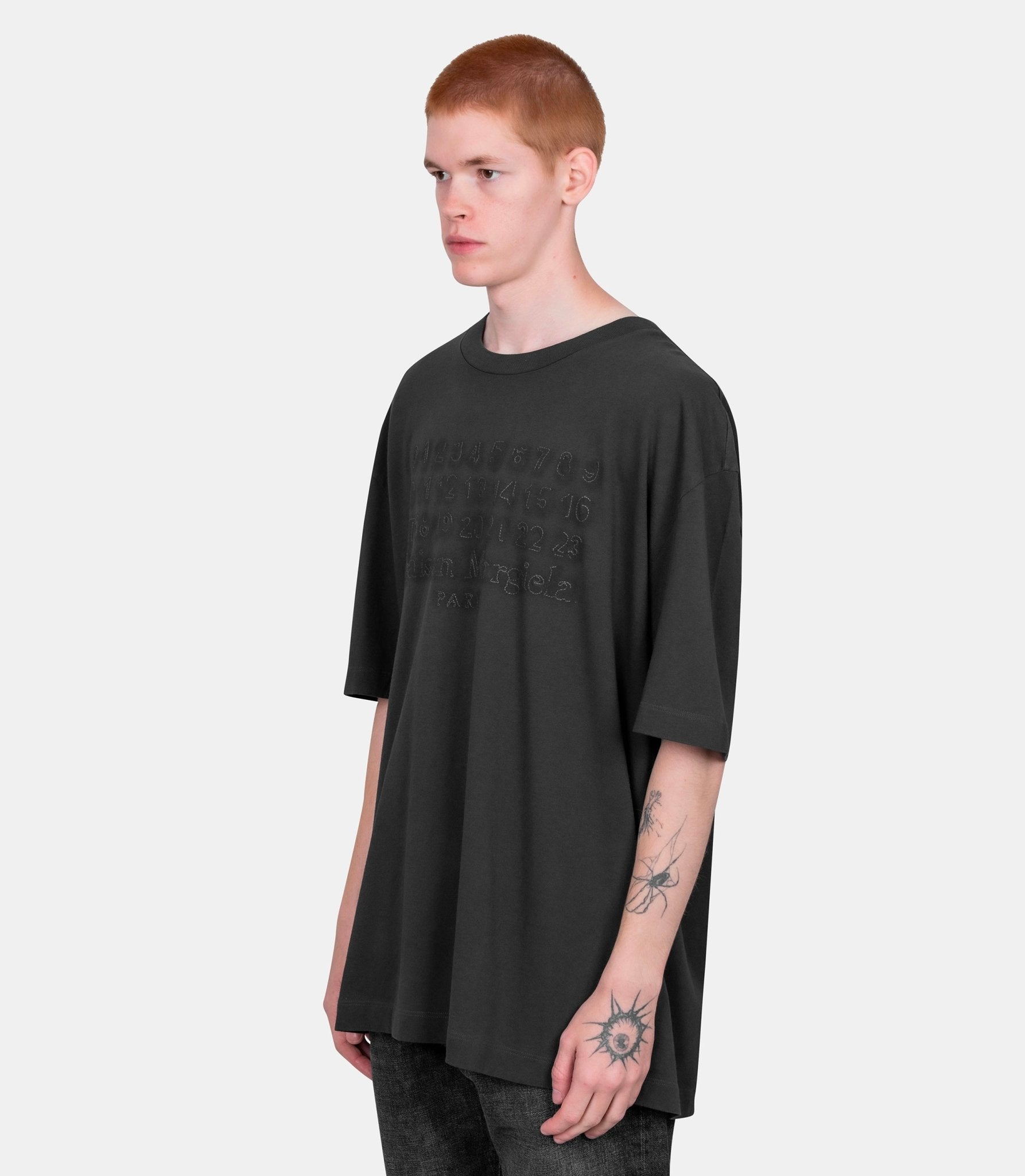 T-shirt à logo brodé - S50GC0705-S24567-855-S - Maison margiela