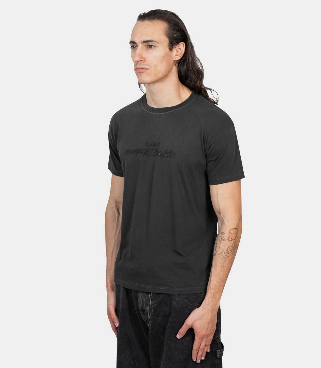 T-shirt à logo brodéS51GC0526S20079 - 970 - FW24 - SMaison margiela