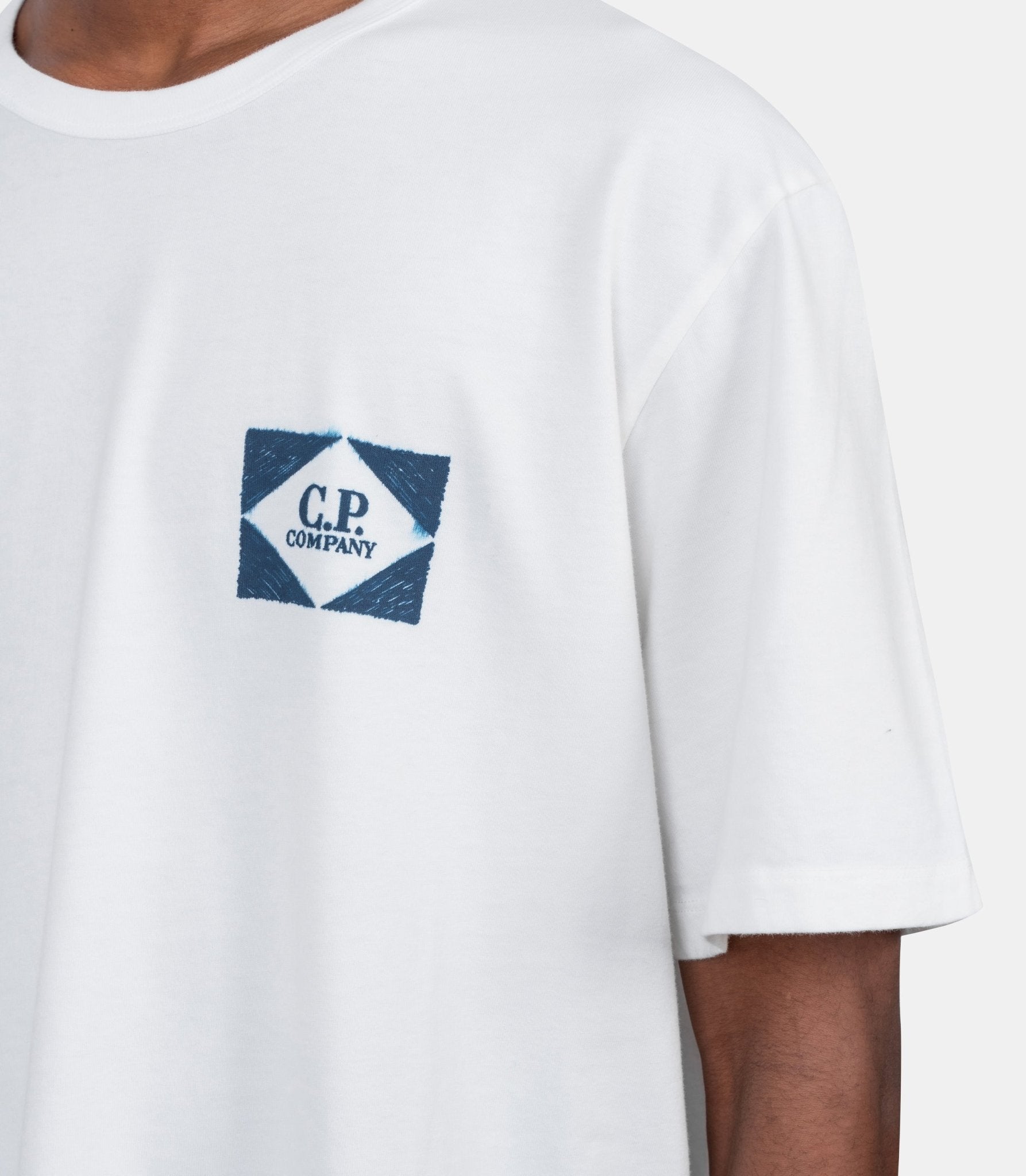 T-shirt à manches courtes jersey - 20CMTS267A-110656W-103-S - C.p. company