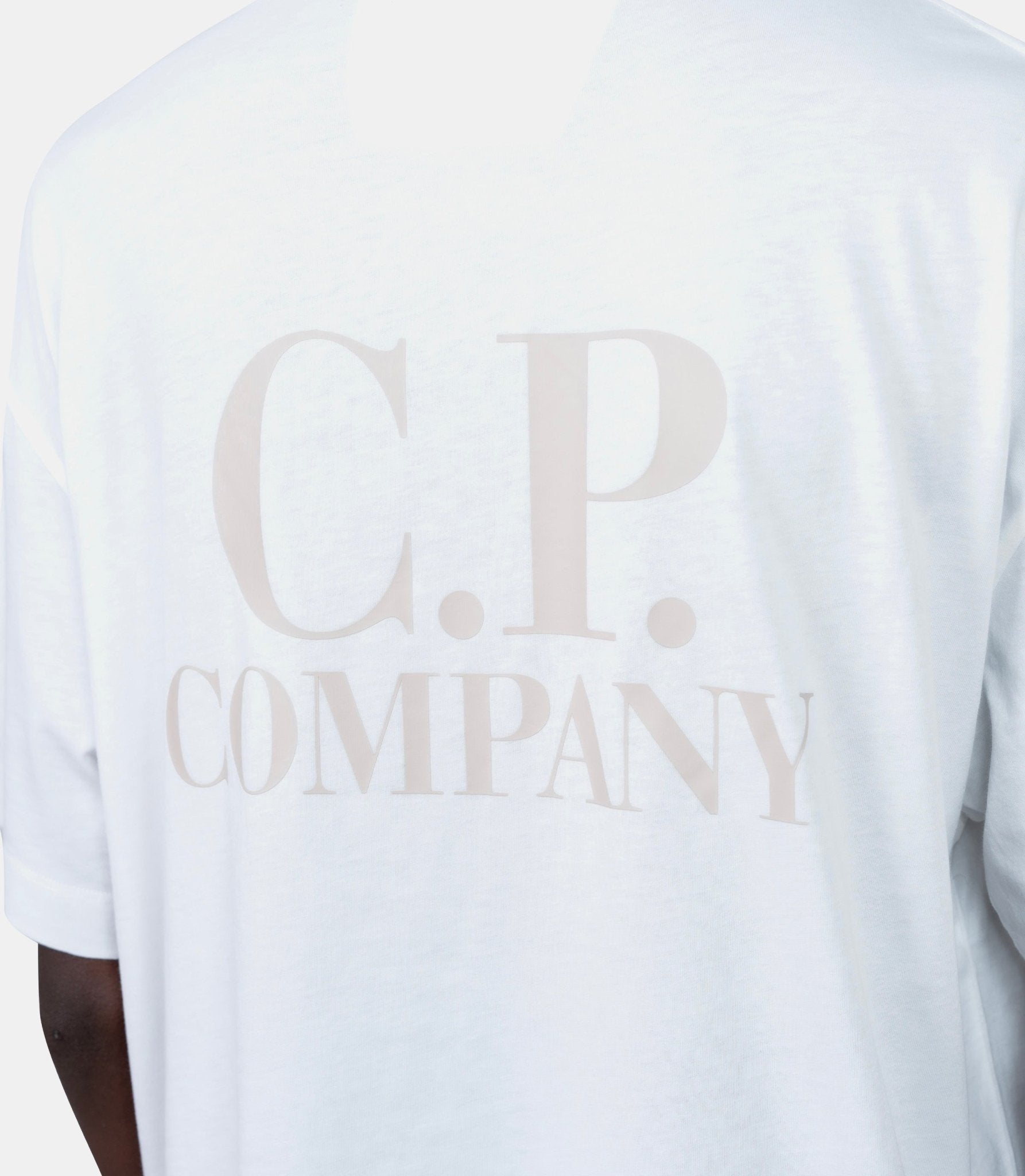 T-shirt à manches courtes logo - 20CMTS086A-005100W-103-S - C.p. company