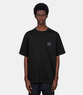 T-shirt à manches courtes logo - 20CMTS086A-005100W-999-S - C.p. company